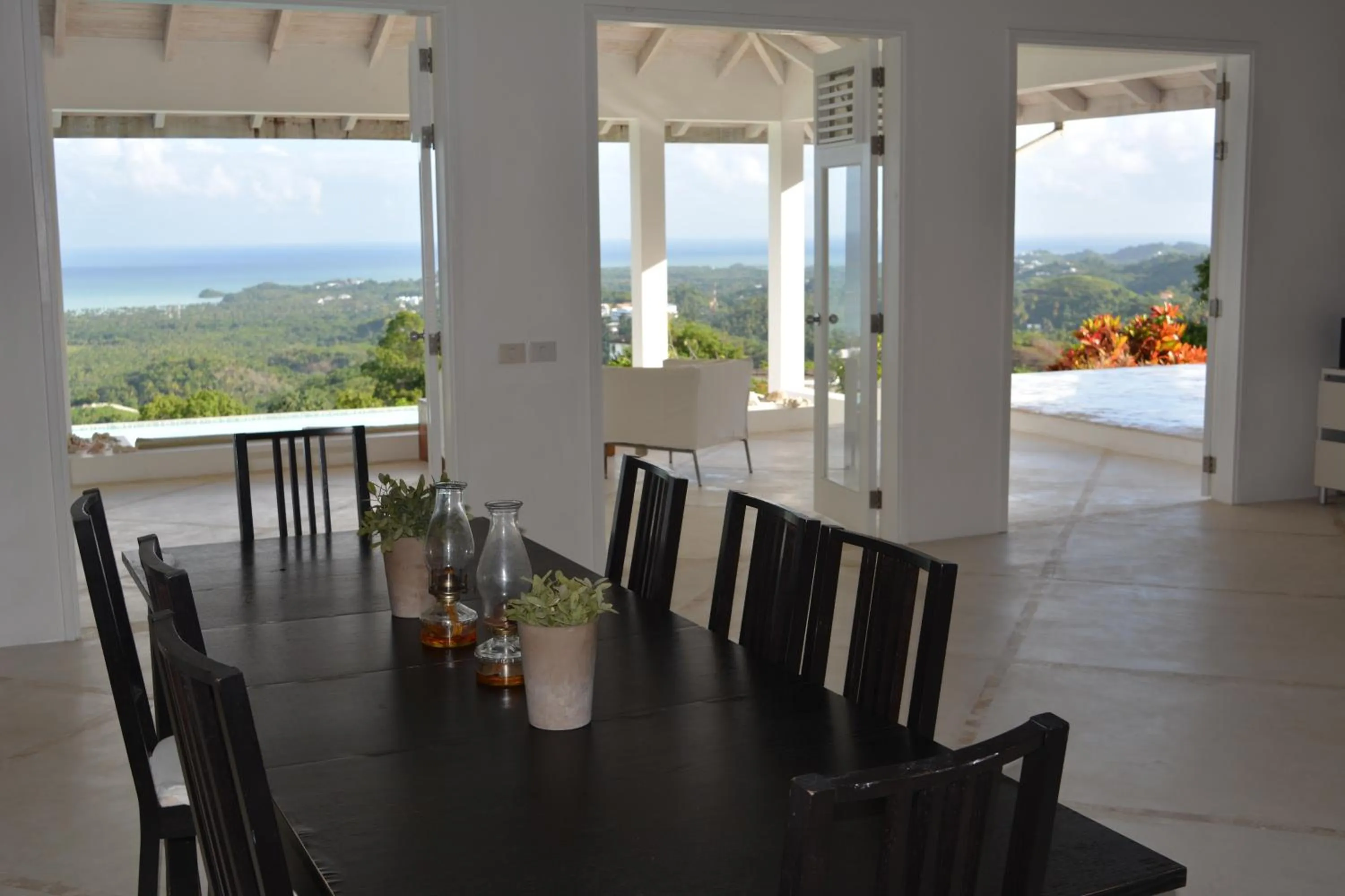 Dining area in Villa Noria