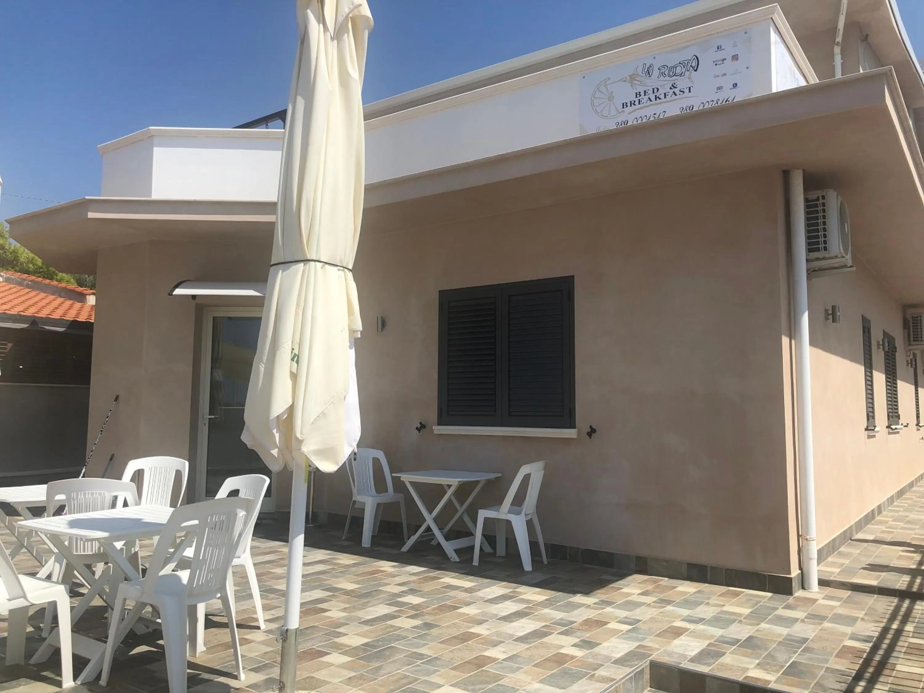 Facade/entrance in La Ruota B&B