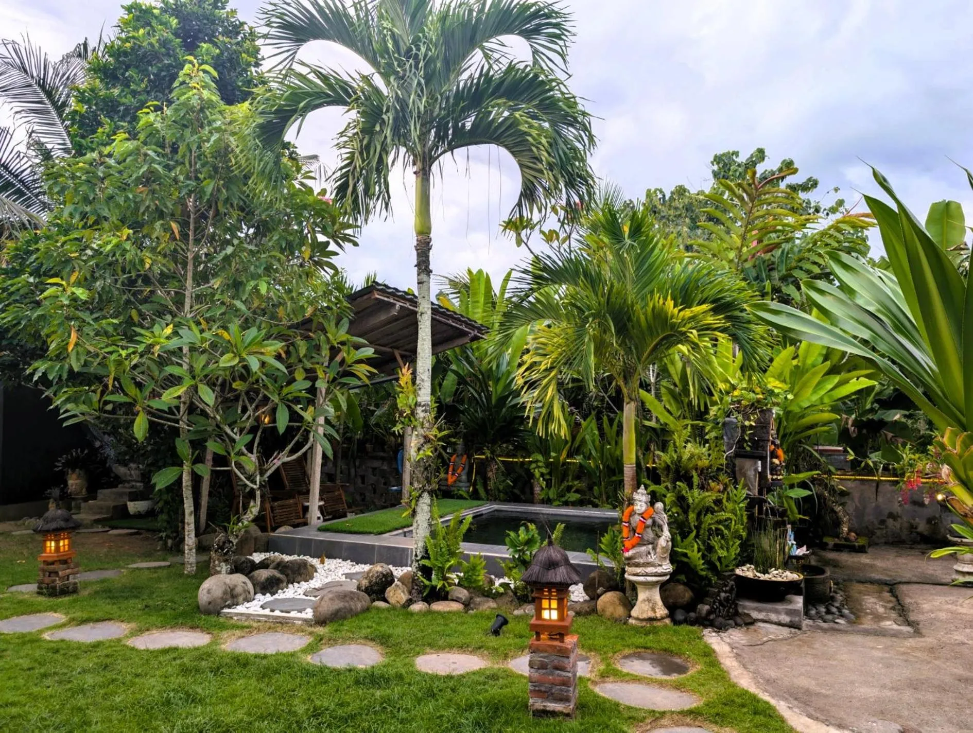 Garden in Ayumar Homestay Medewi