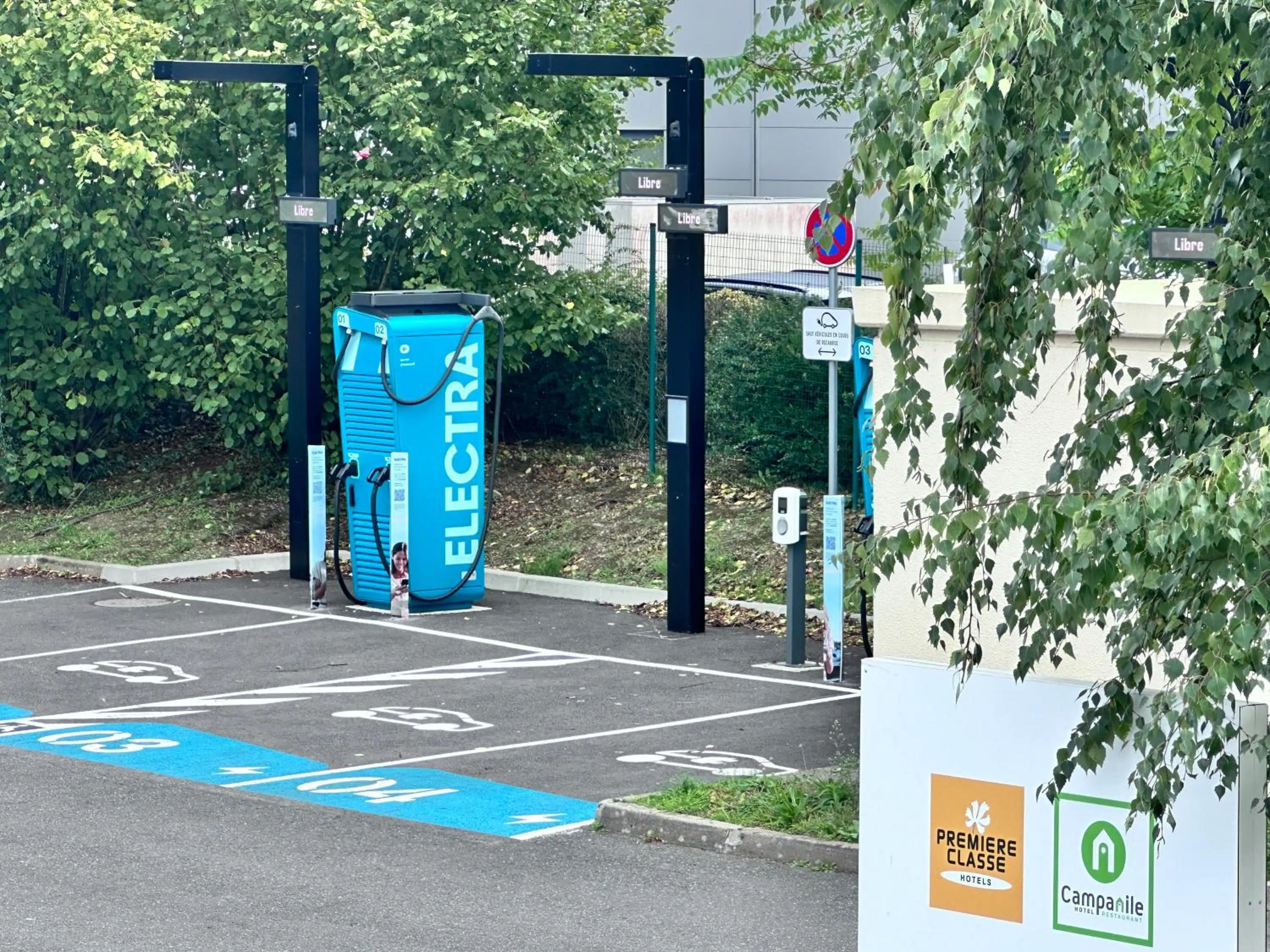Parking in Premiere Classe Nantes Est St Sebastien Sur Loire