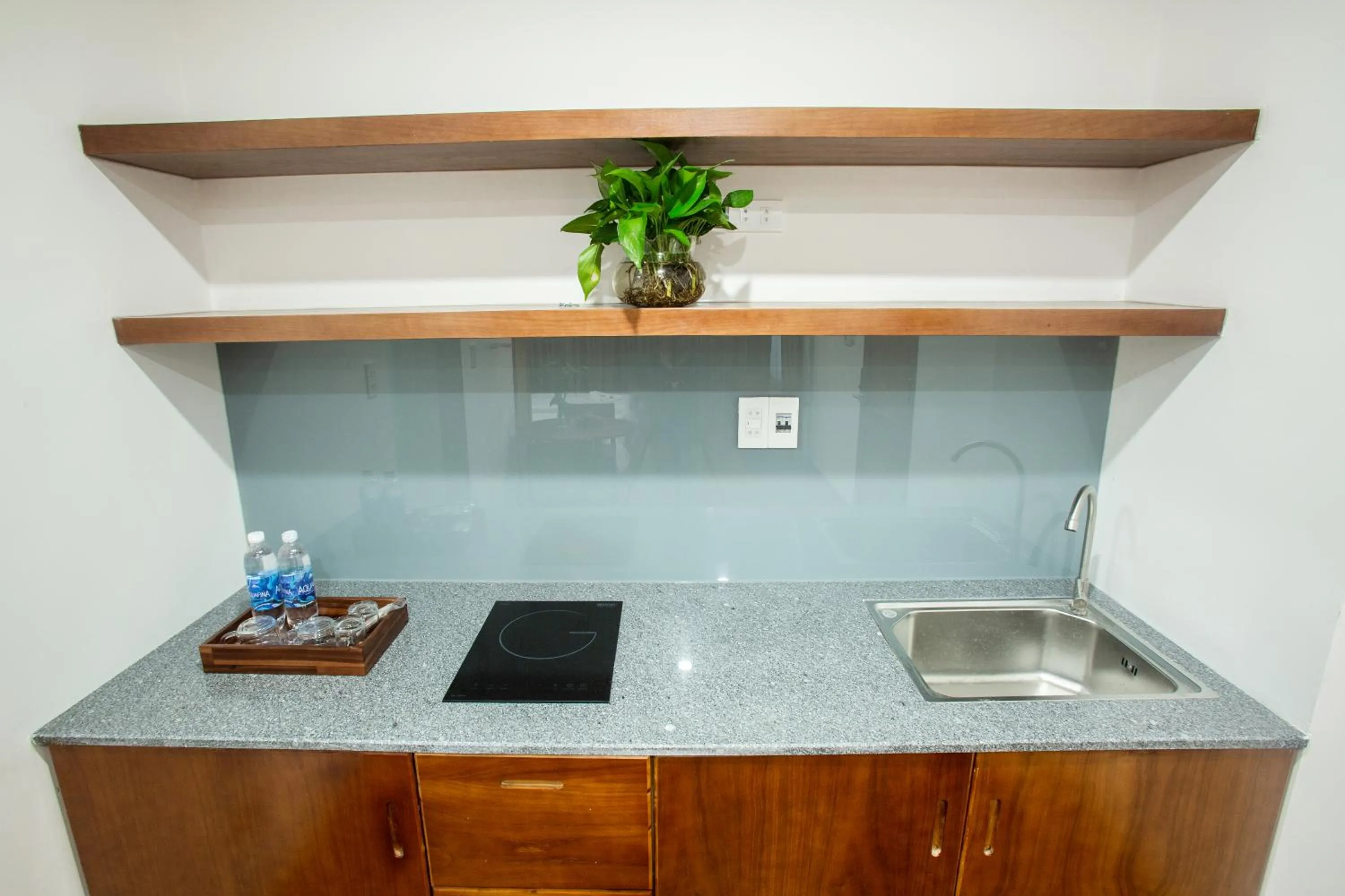 Kitchen or kitchenette in Luu Ngai Condotel Quy Nhon