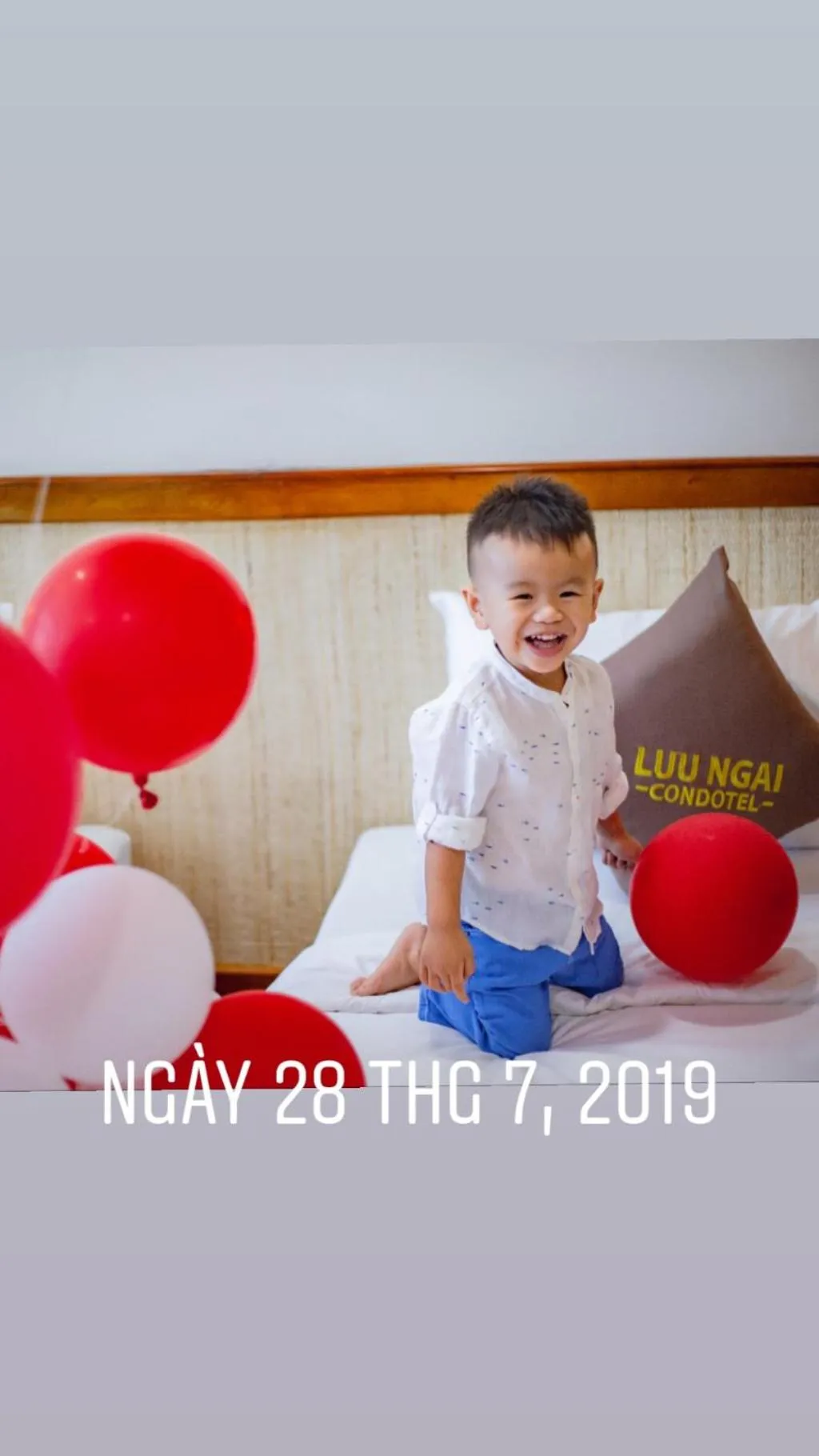 children in Luu Ngai Condotel Quy Nhon