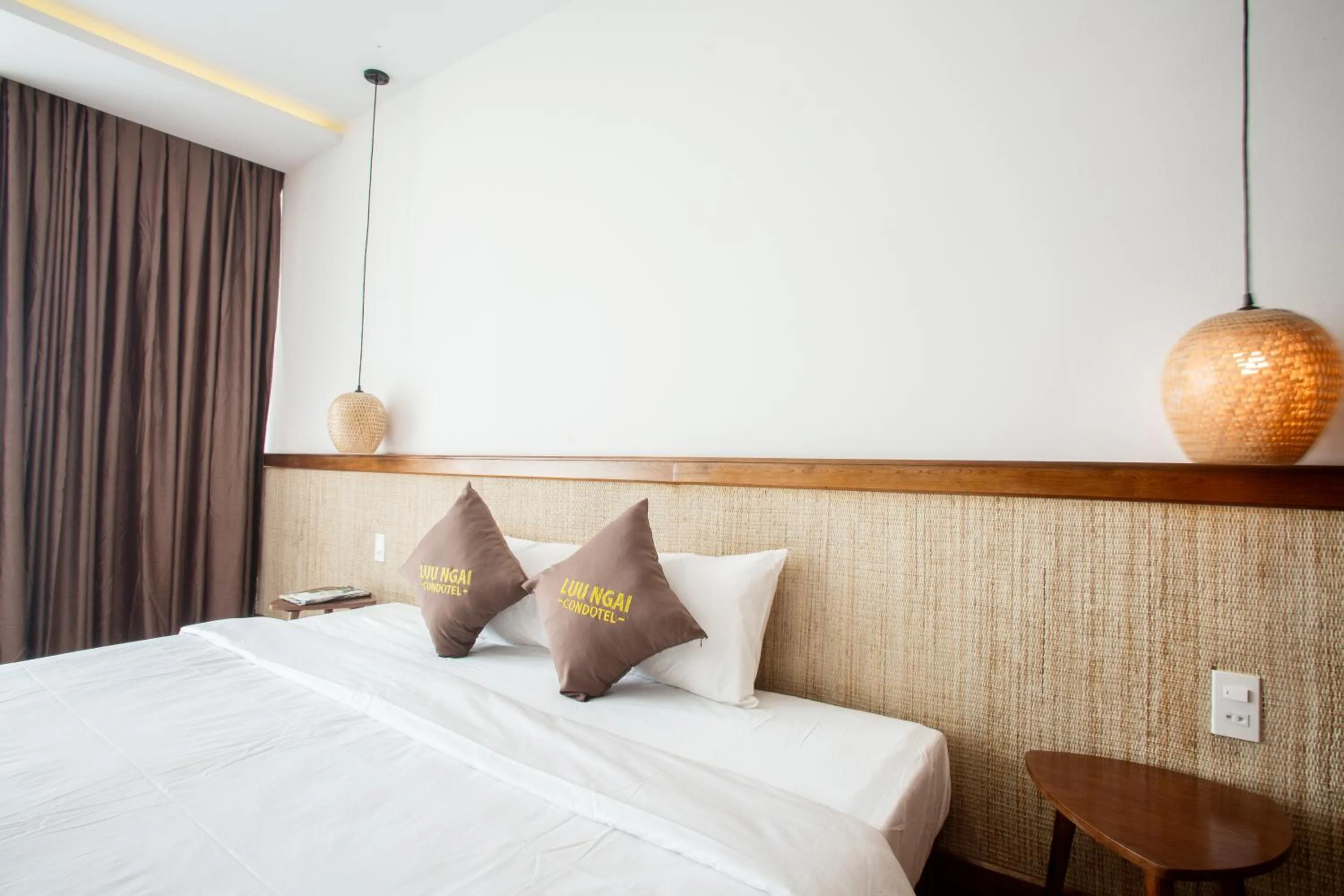Bed in Luu Ngai Condotel Quy Nhon