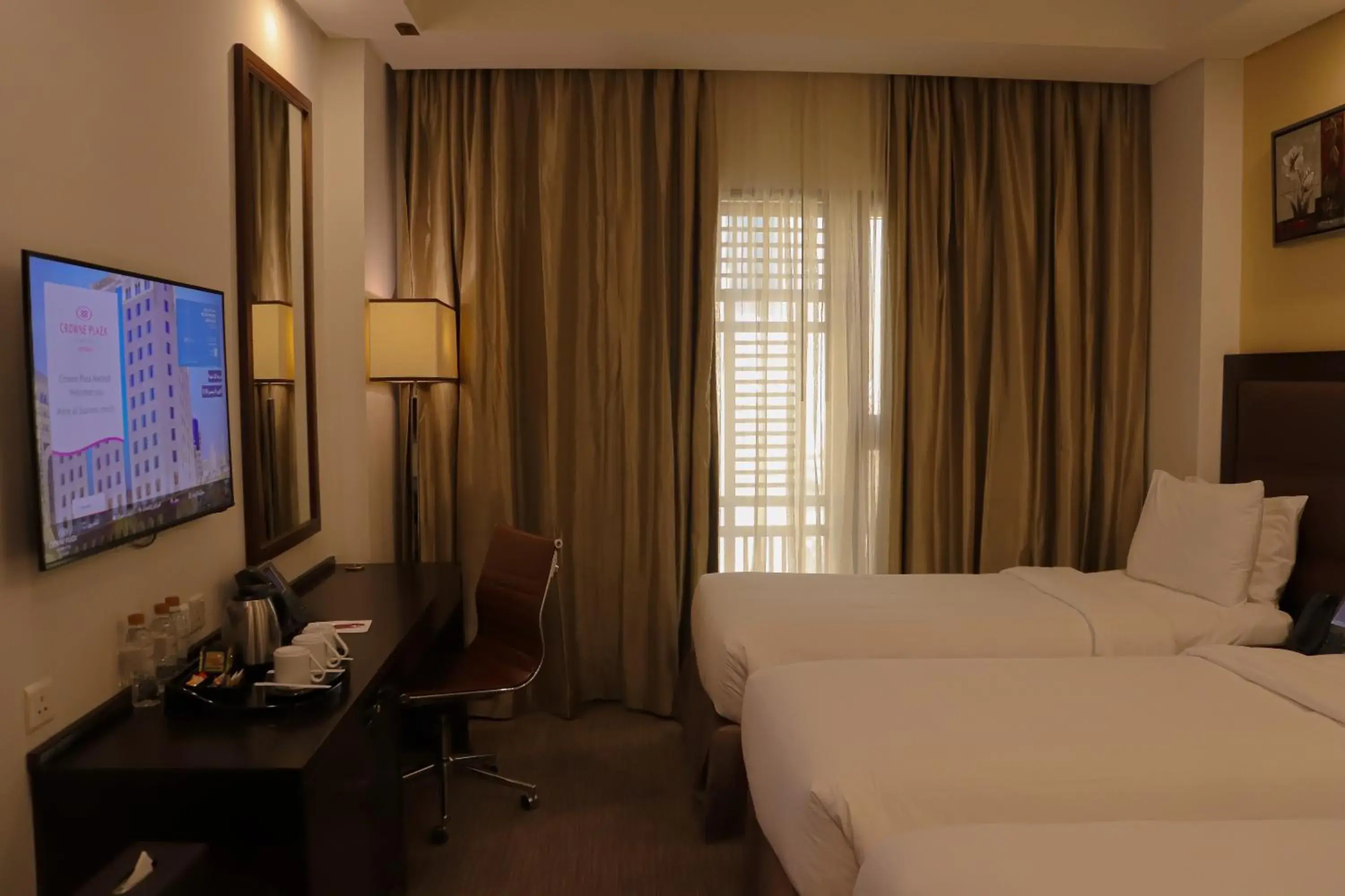 Bedroom, Bed in Crowne Plaza Madinah by IHG Bedroom, Bed in Crowne Plaza Madinah by IHG