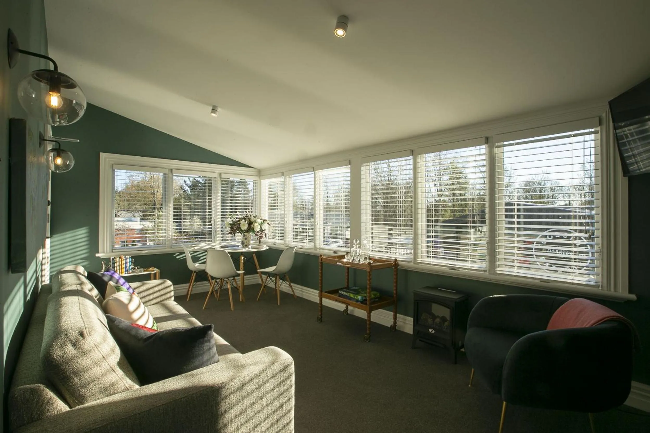 Communal lounge/ TV room in The Vicarage Geraldine