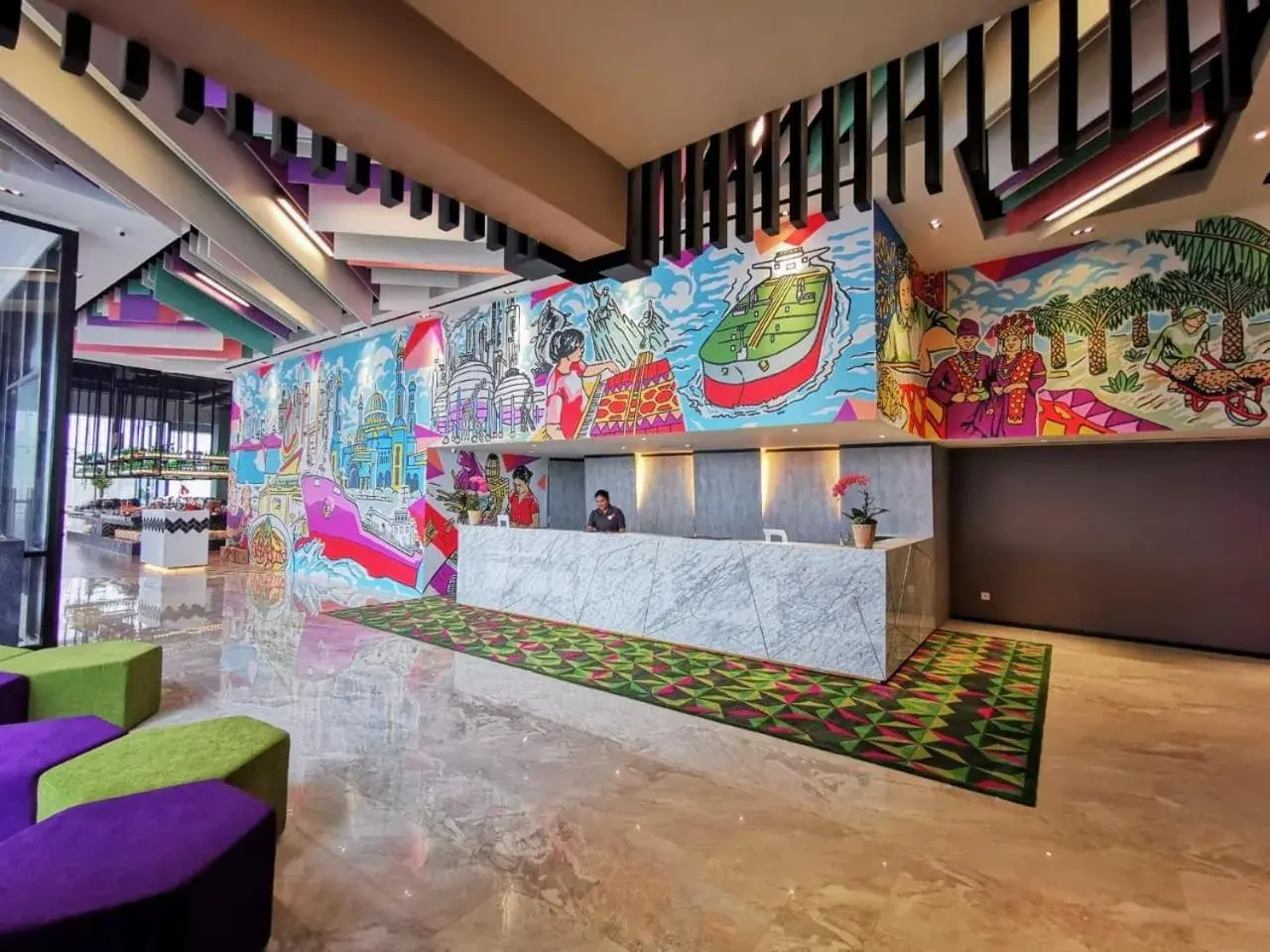 Lobby or reception in The Zuri Dumai Lobby or reception in The Zuri Dumai