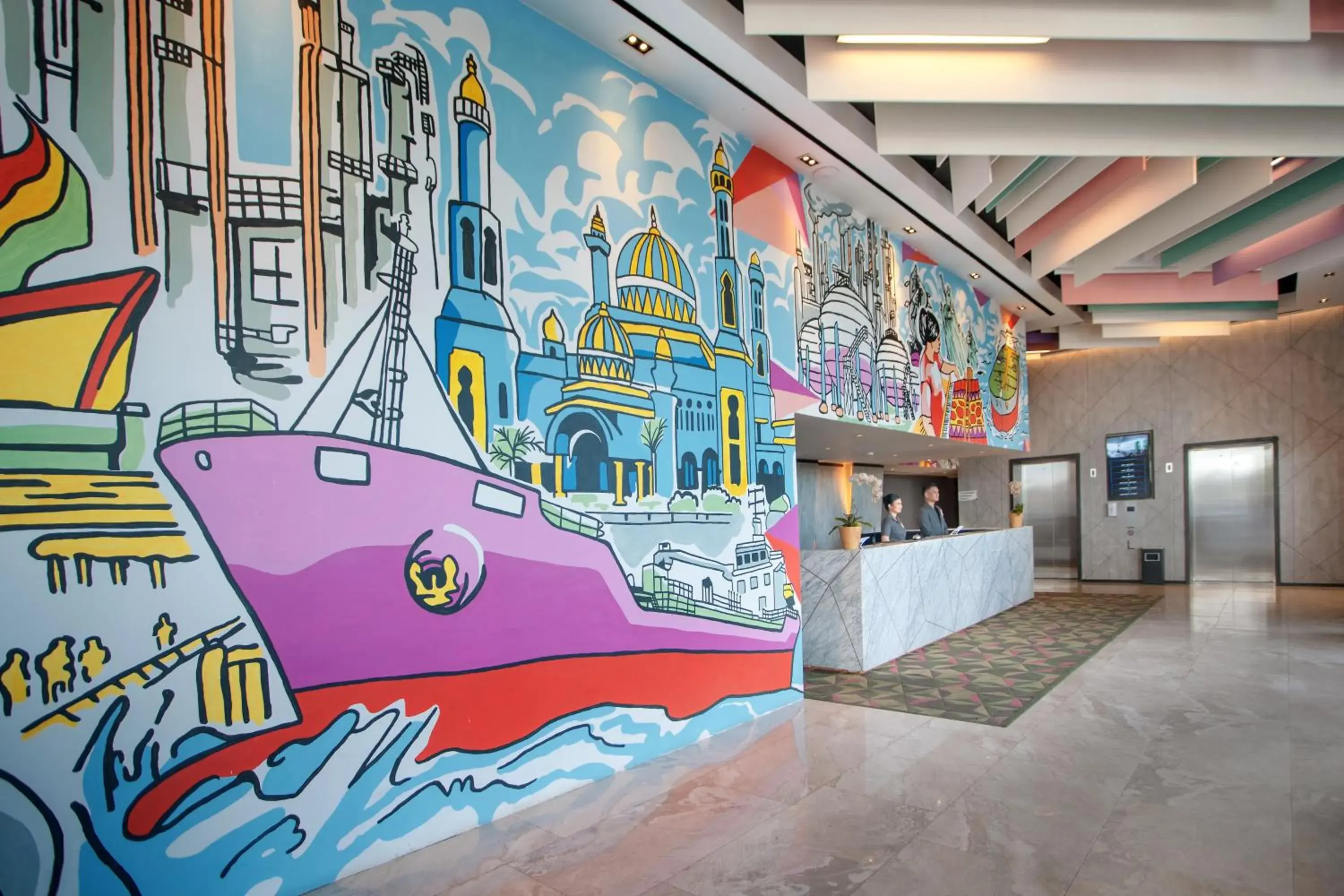 Lobby or reception in The Zuri Dumai Lobby or reception in The Zuri Dumai