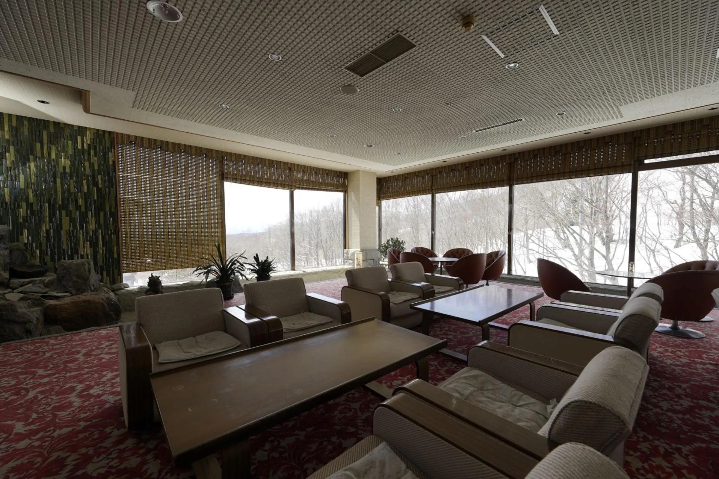 Lounge or bar in Mori no RyoTei Mount Bandai