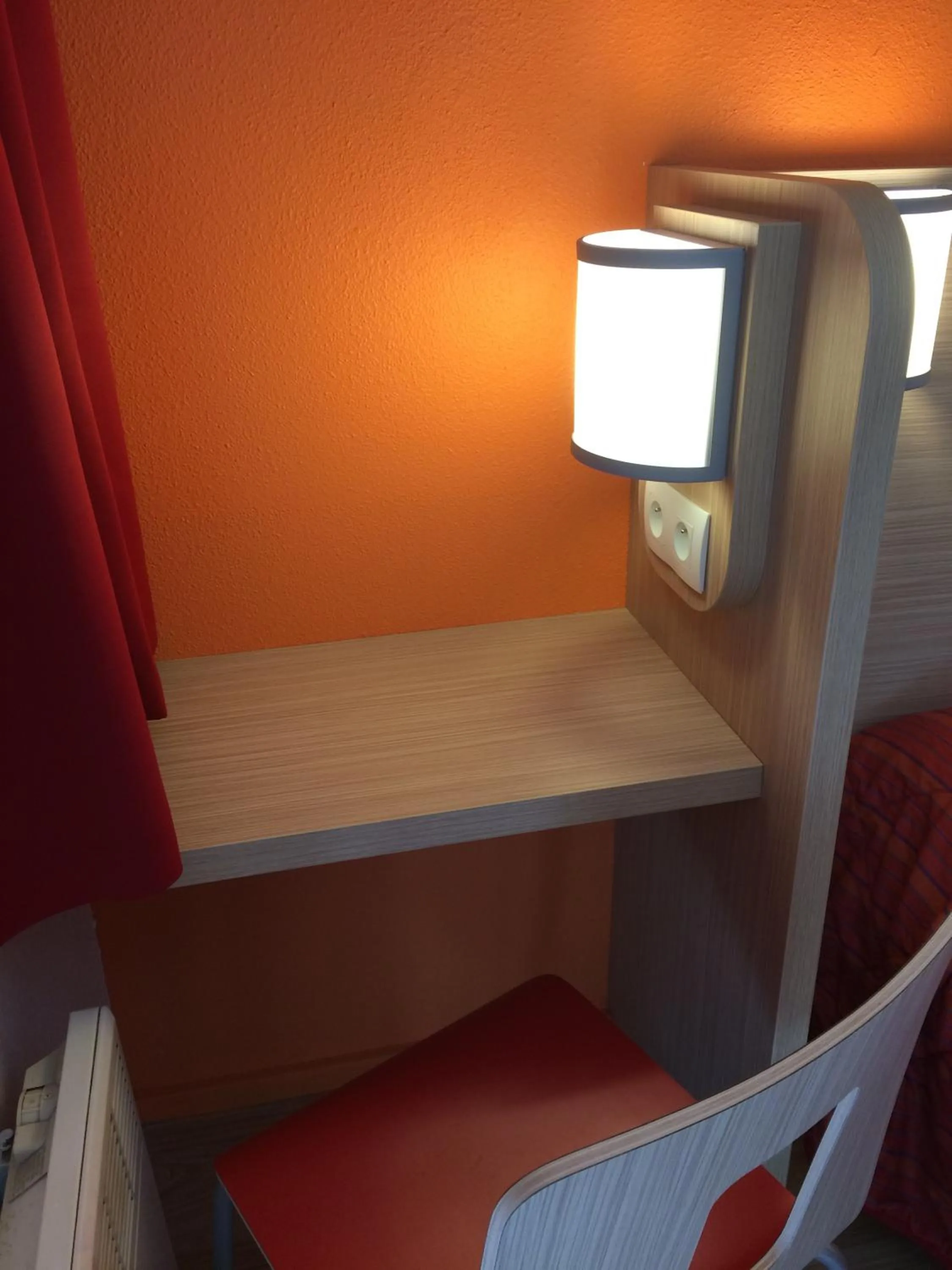 Decorative detail, Bed in Premiere Classe Marseille La Valentine