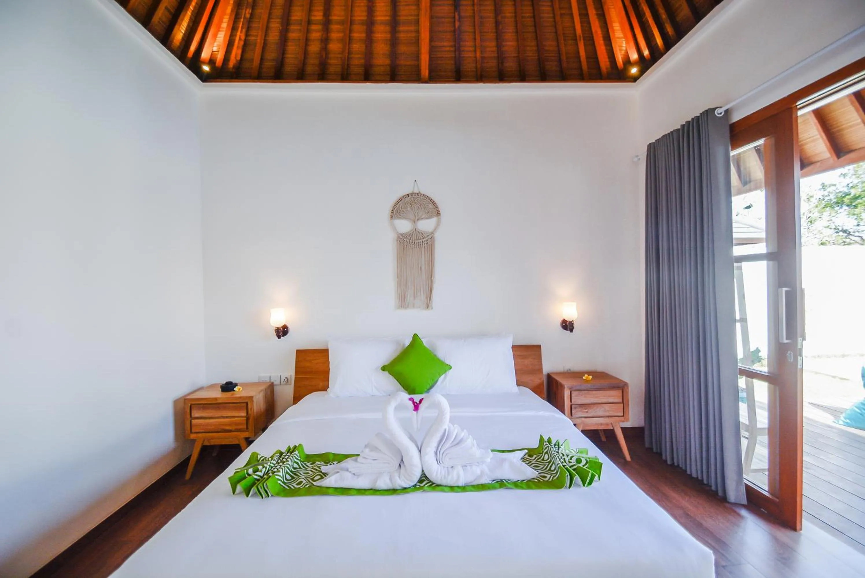 Bed in Villa Kupu Kupu Bingin