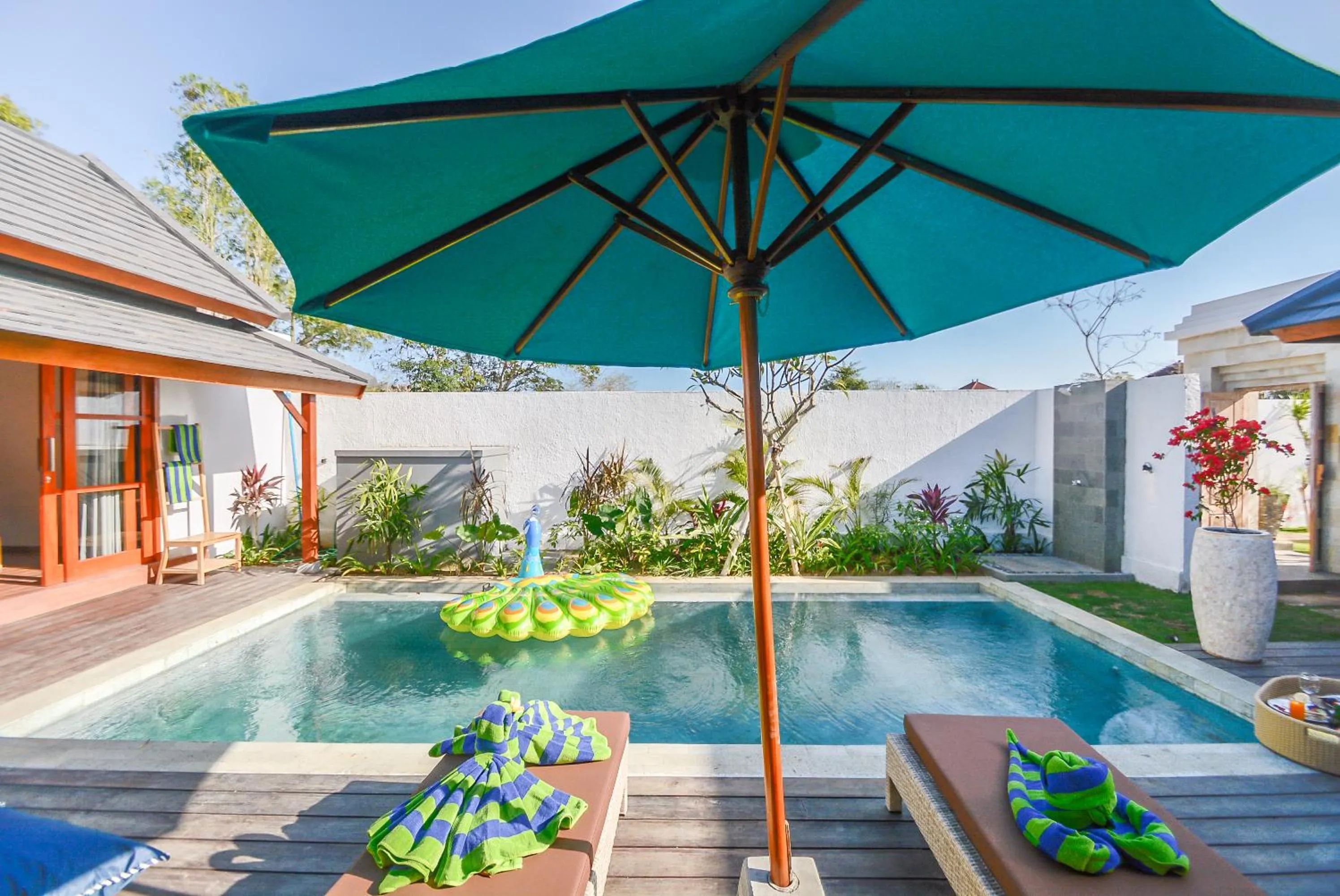 Swimming pool in Villa Kupu Kupu Bingin