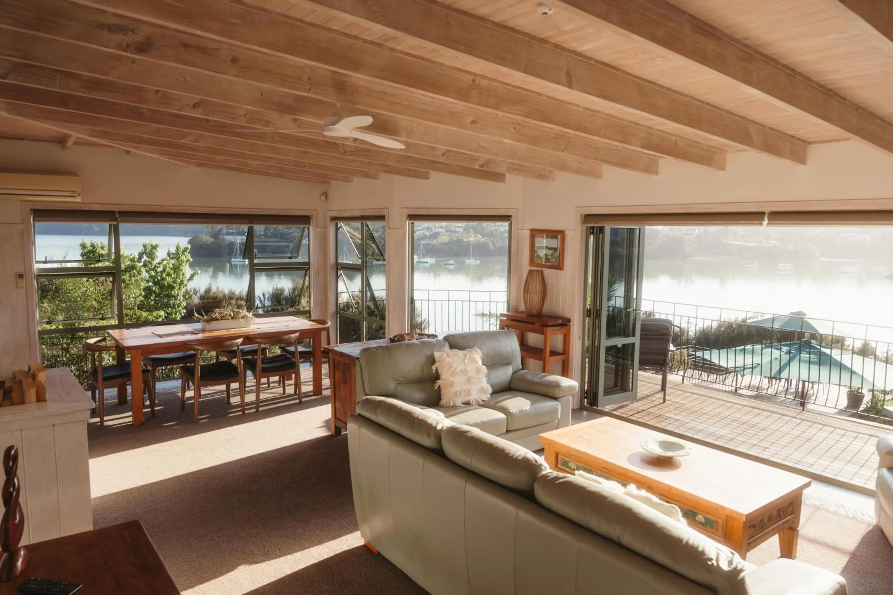 Patio in Cliff Edge by the Sea