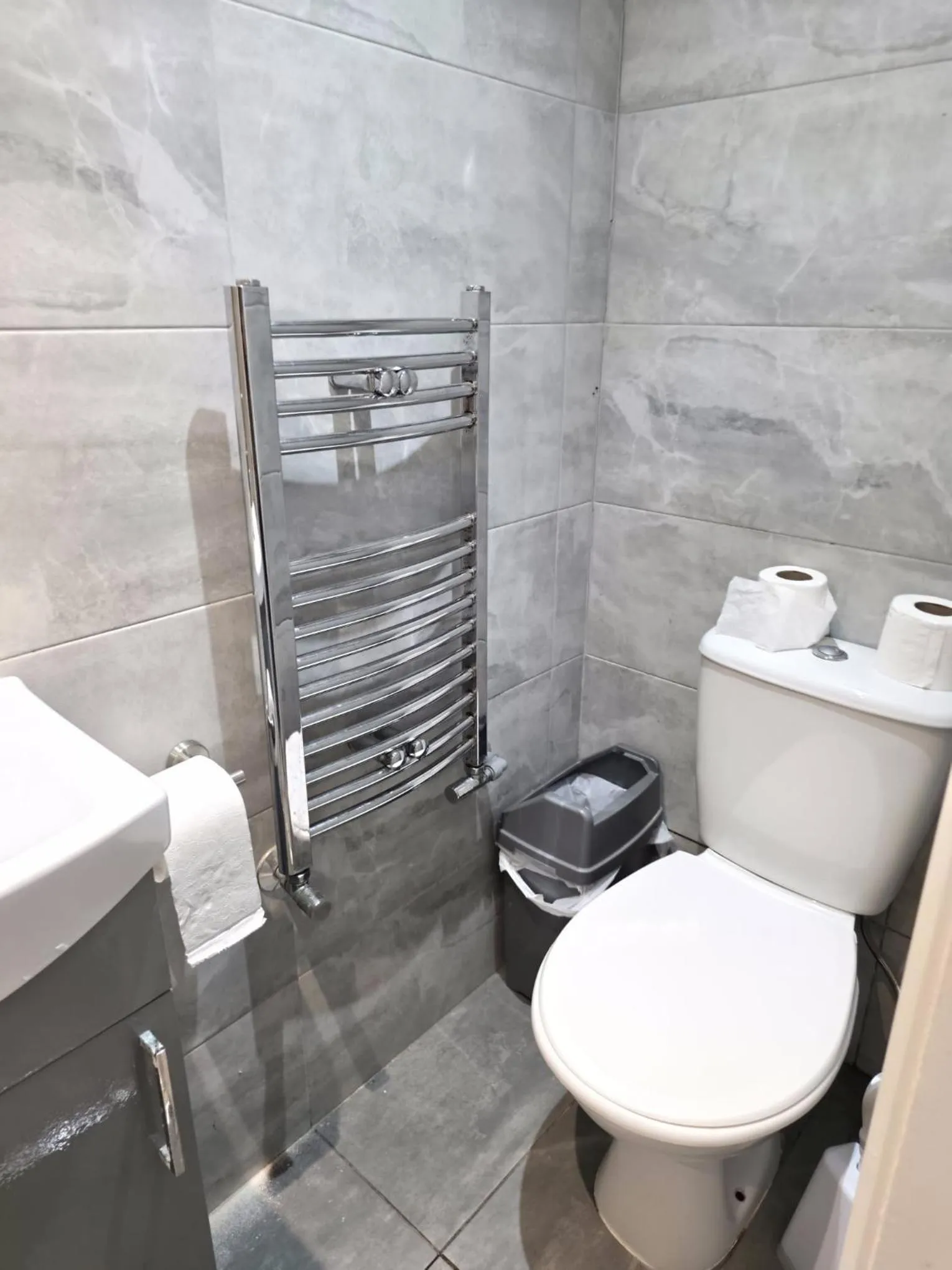 Toilet in Golders Park Hotel