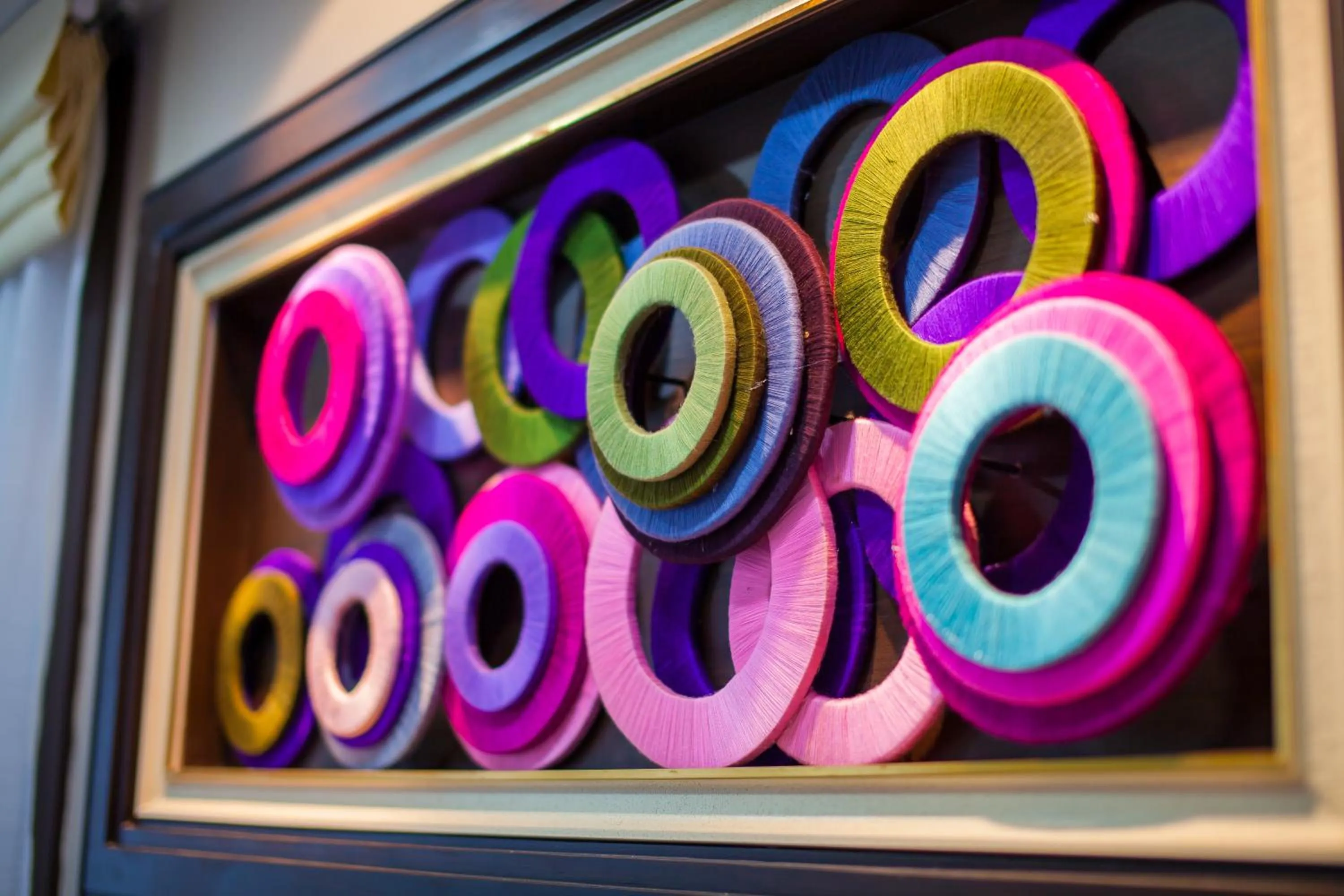 Decorative detail in Huernnana Boutique Hotel