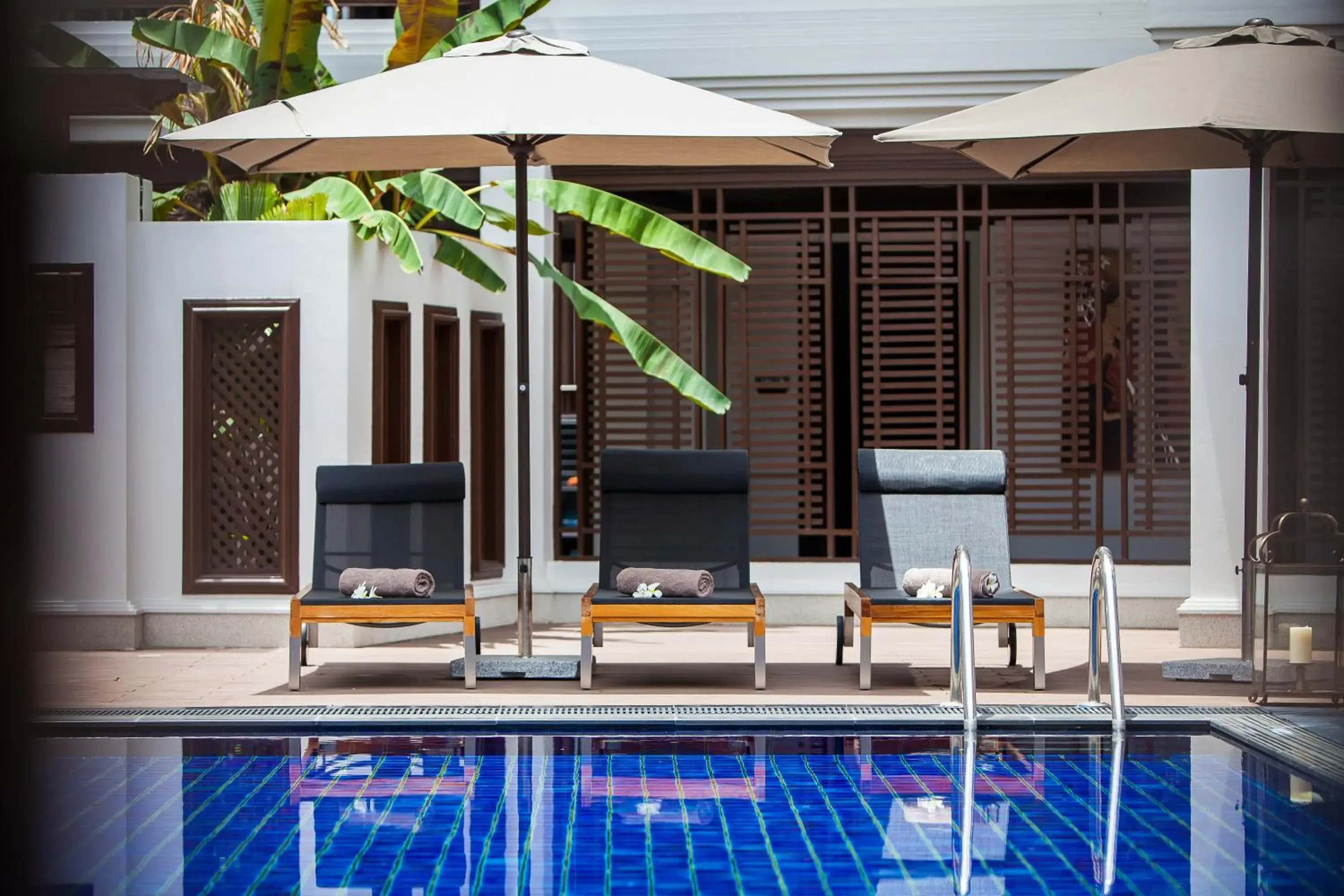 Pool view in Huernnana Boutique Hotel Pool view in Huernnana Boutique Hotel