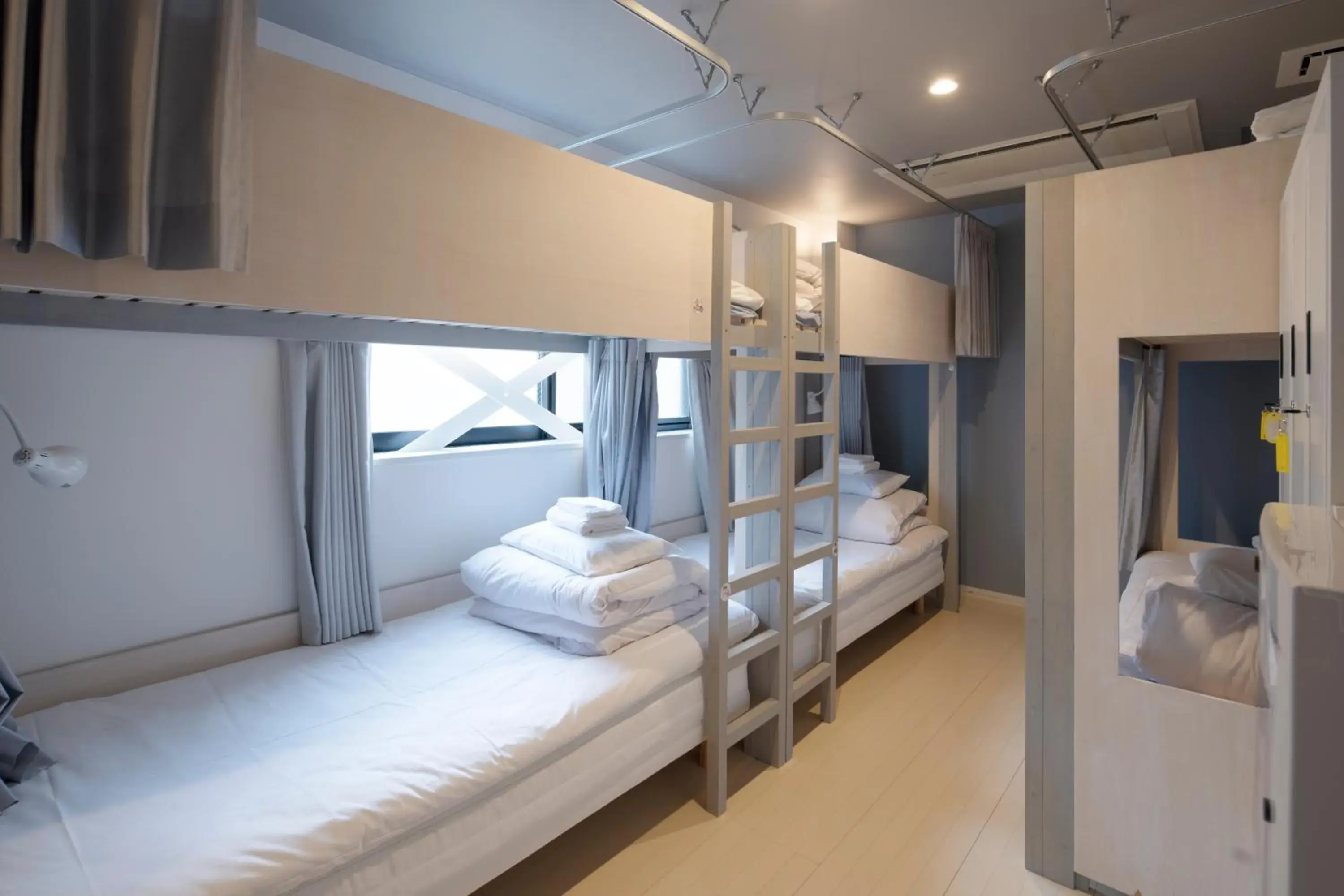 Bunk Bed in Female Dormitory Room in Iwatoyama Hostel Bunk Bed in Female Dormitory Room in Iwatoyama Hostel