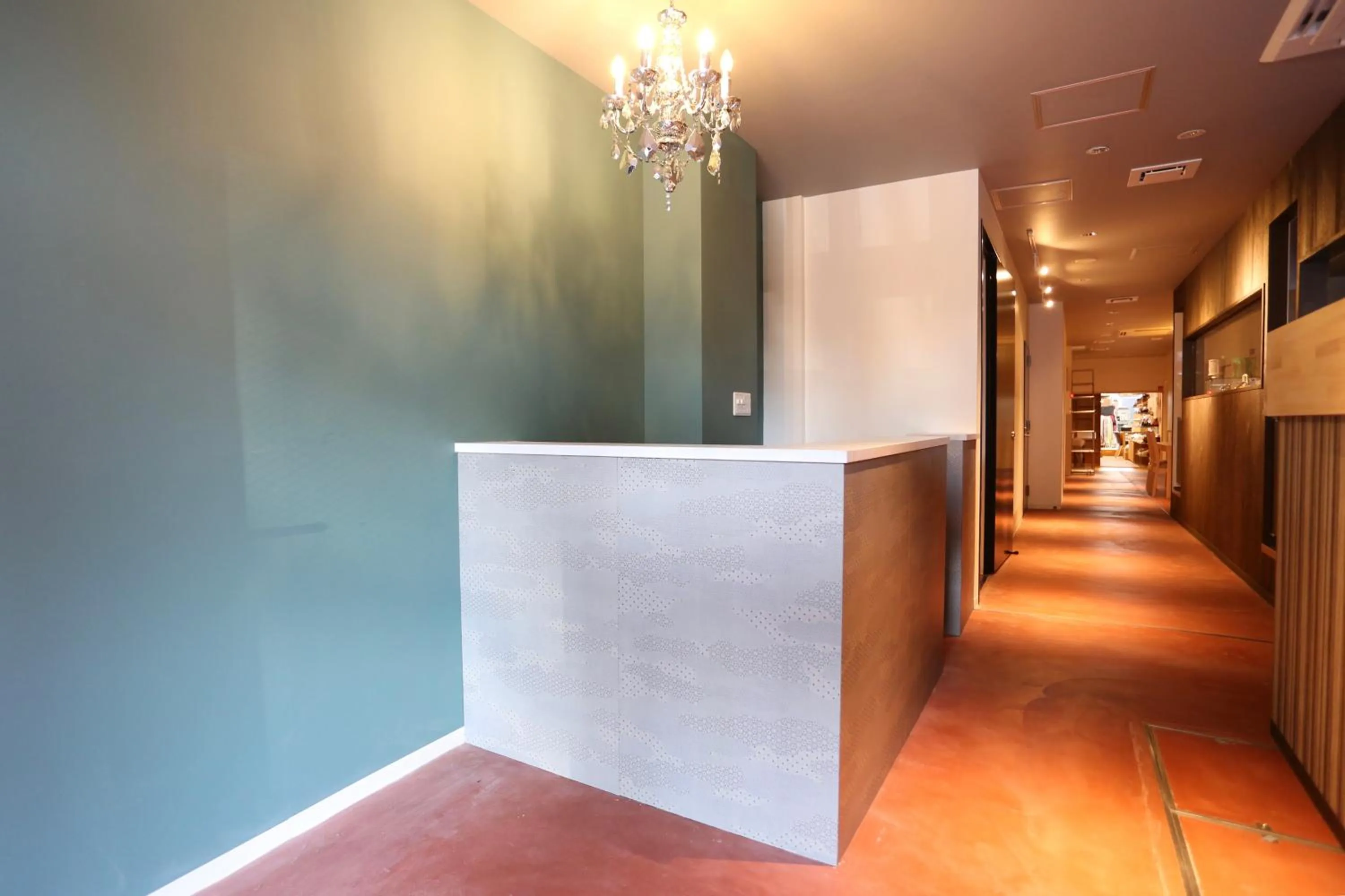 Lobby or reception in Iwatoyama Hostel