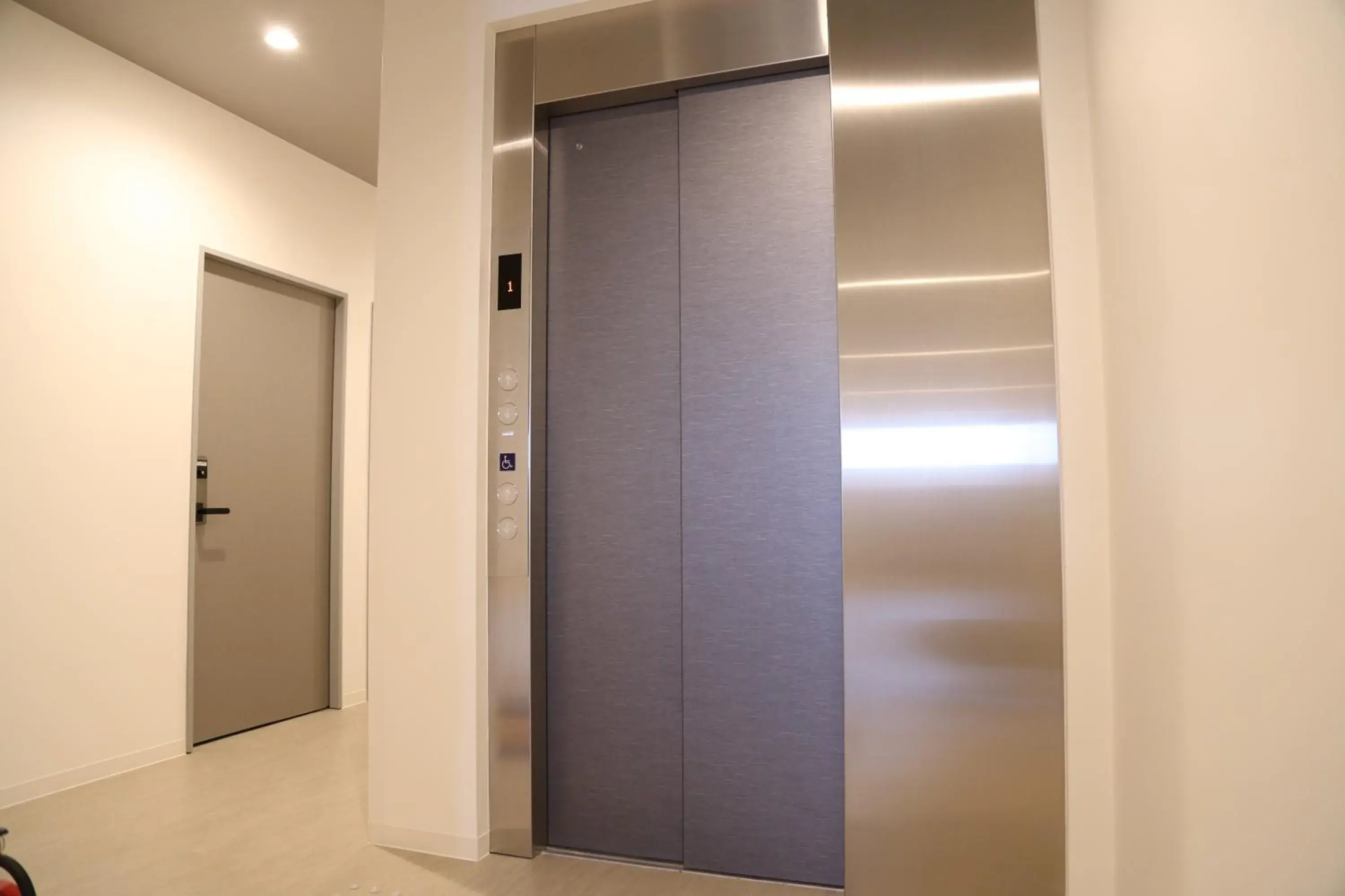 elevator in Iwatoyama Hostel elevator in Iwatoyama Hostel