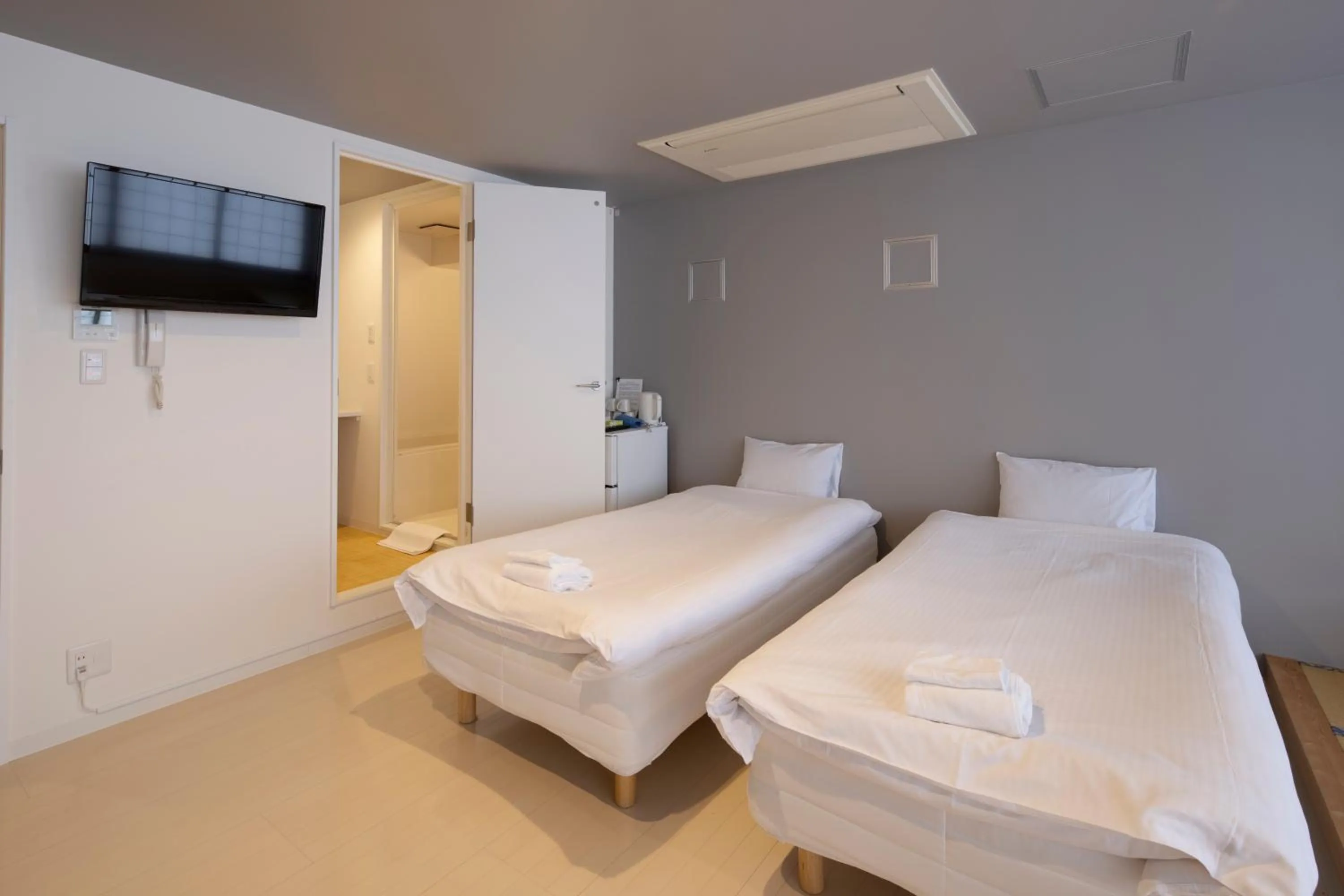 Bed in Iwatoyama Hostel