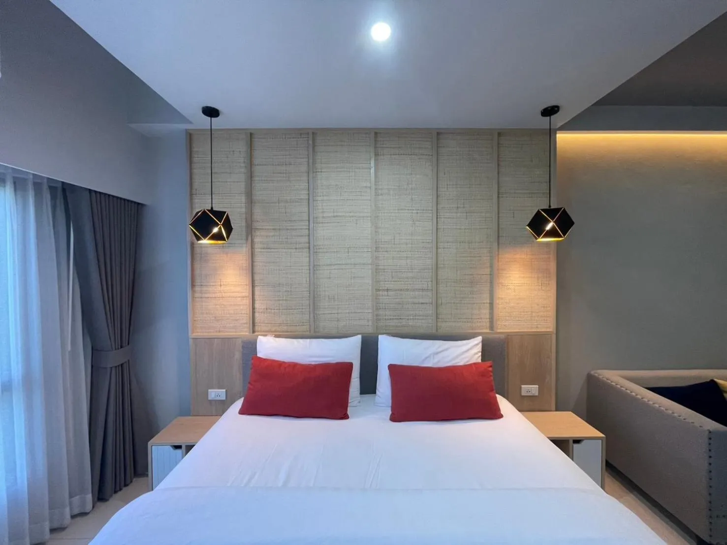 Bedroom, Bed in Baan Bangkok 97 Hotel