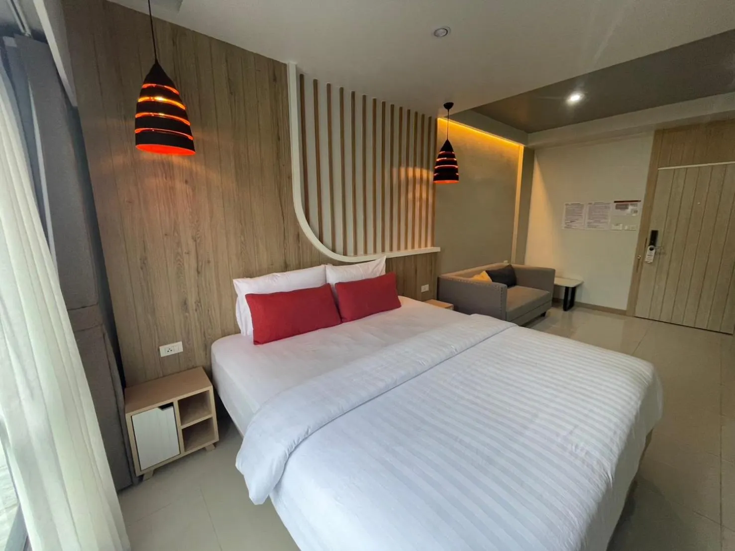 Bedroom, Bed in Baan Bangkok 97 Hotel