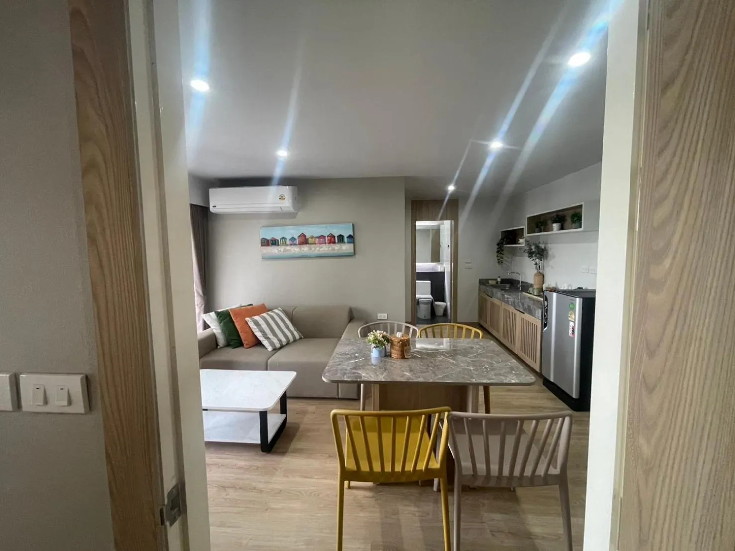 Living room in Baan Bangkok 97 Hotel