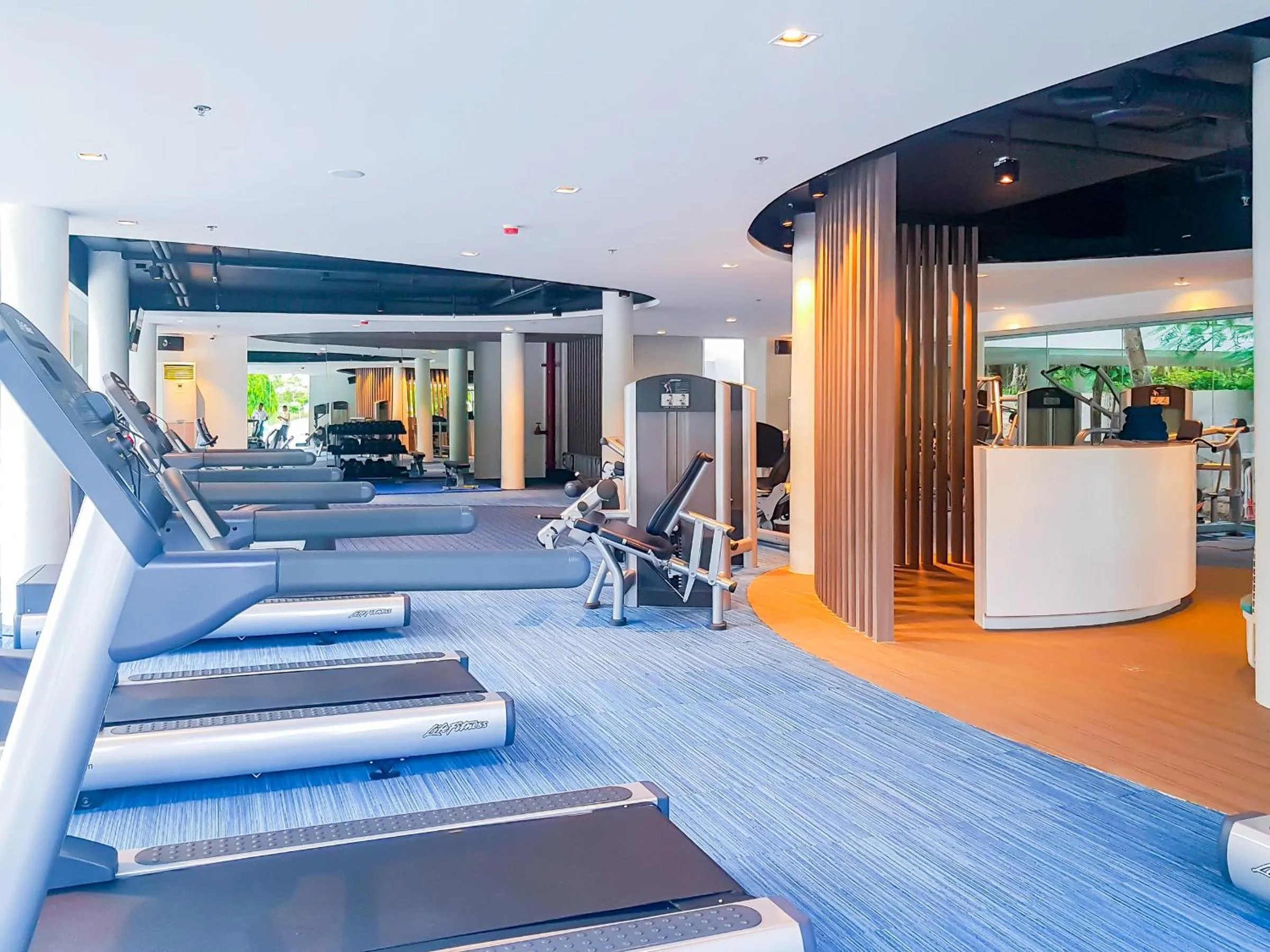 Fitness centre/facilities in Tambuli Seaside Resort and Spa