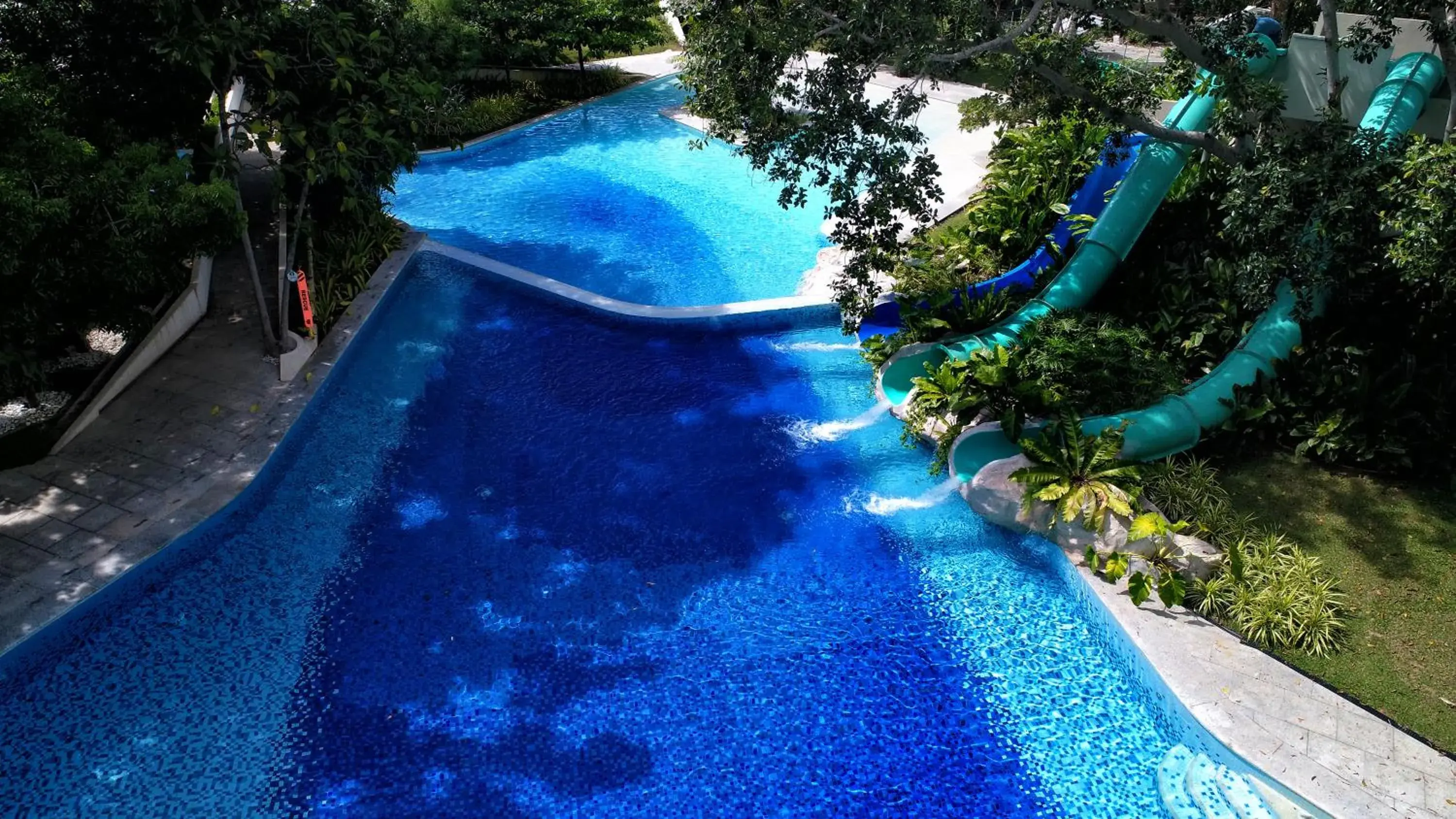 Bird's eye view in Tambuli Seaside Resort and Spa Bird's eye view in Tambuli Seaside Resort and Spa