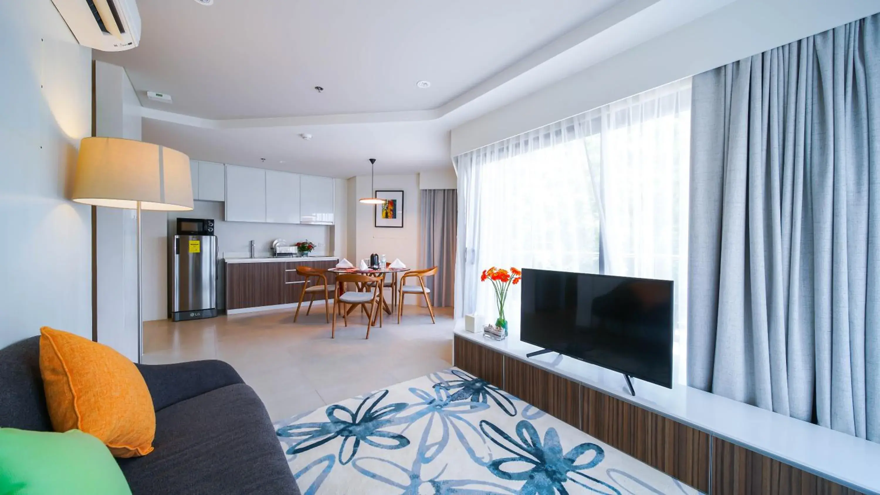 Living room in Tambuli Seaside Resort and Spa Living room in Tambuli Seaside Resort and Spa