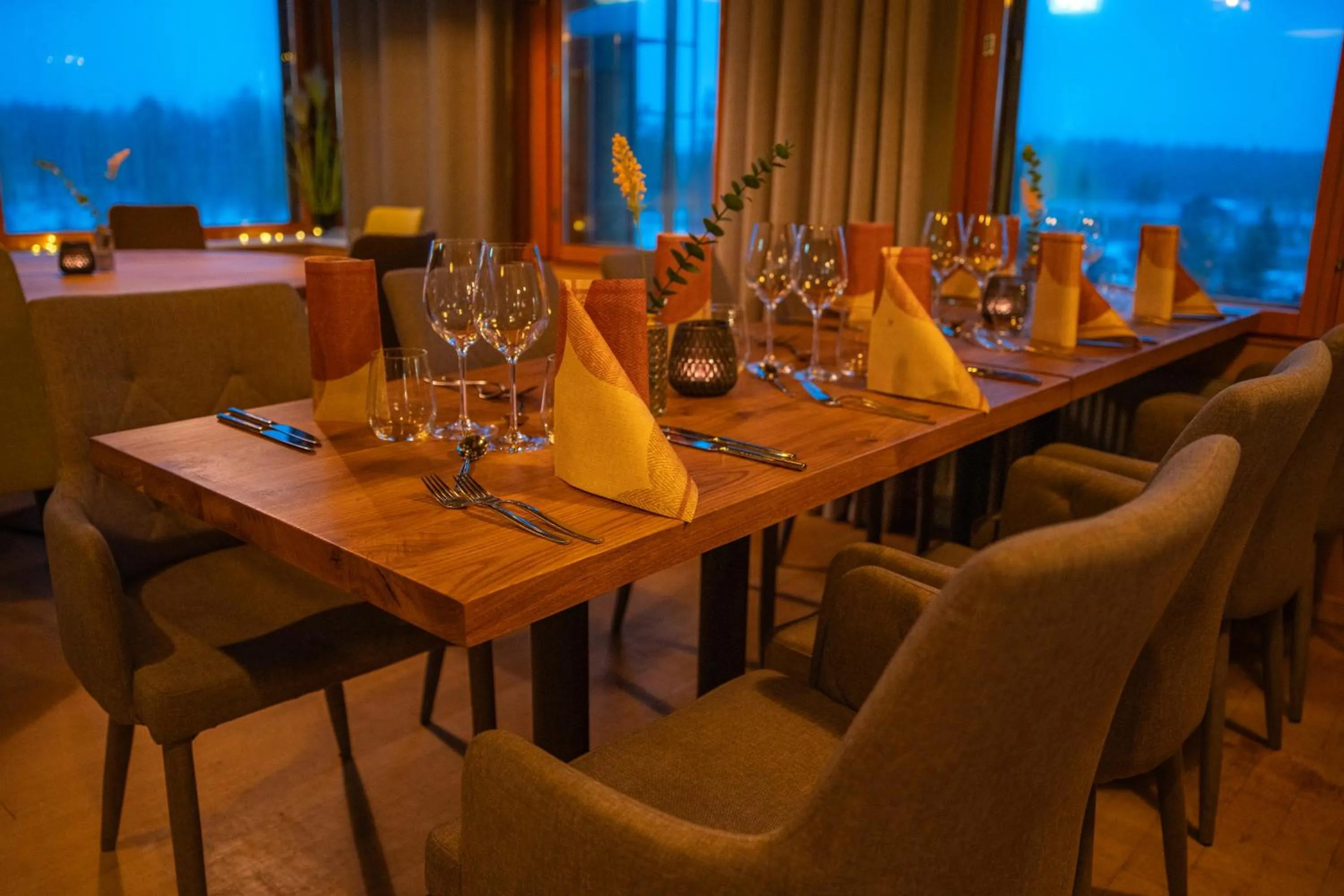 Restaurant/places to eat in KIDE hotel by Iso-Syöte