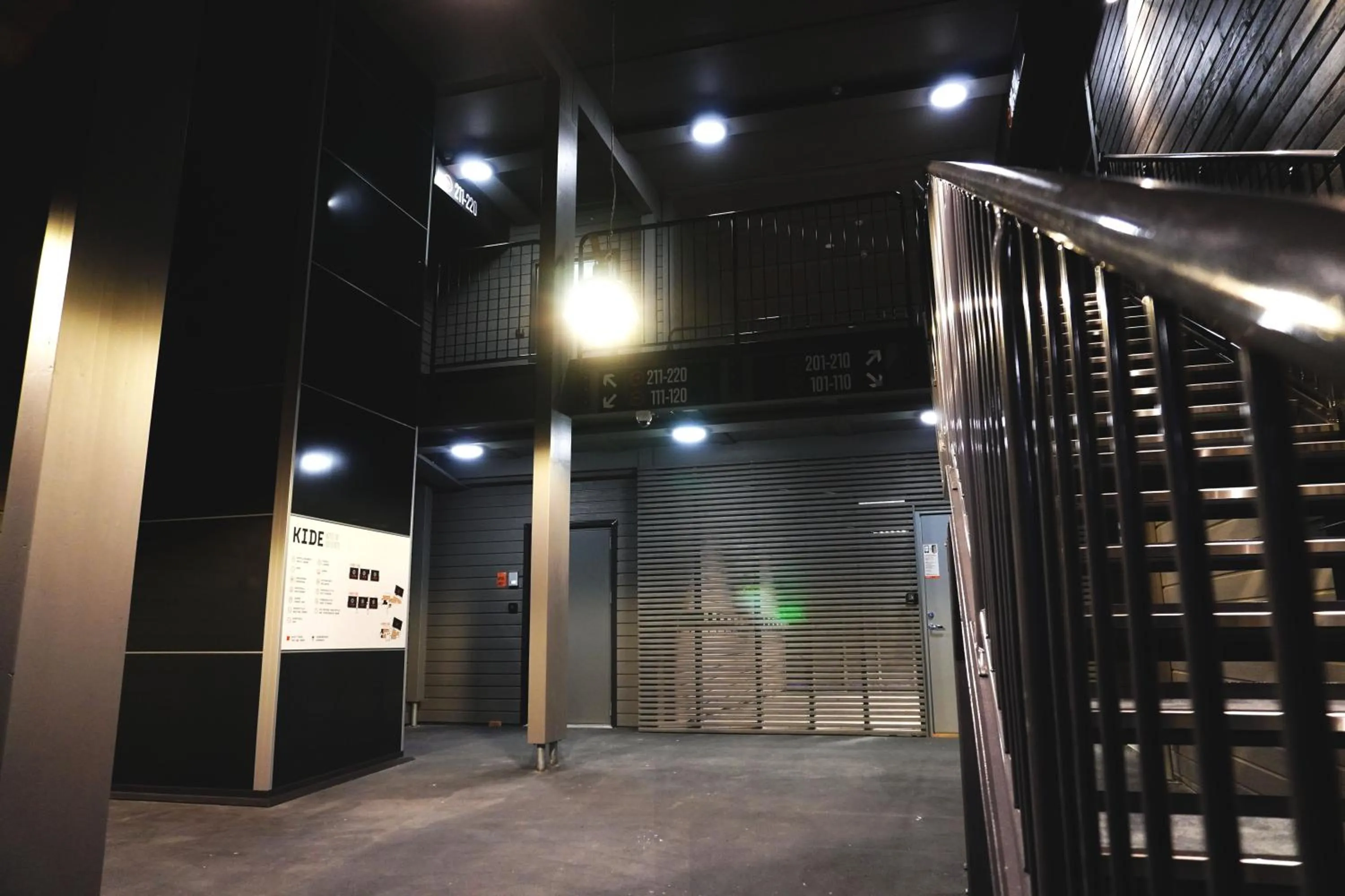 Facade/entrance in KIDE hotel by Iso-Syöte