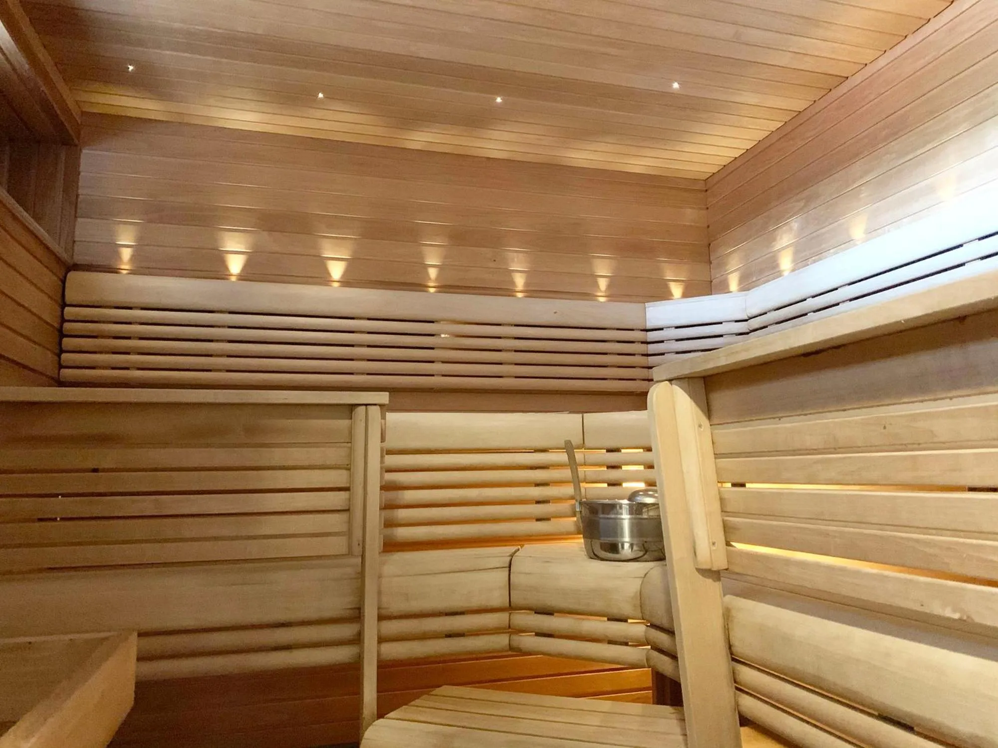 Sauna in KIDE hotel by Iso-Syöte