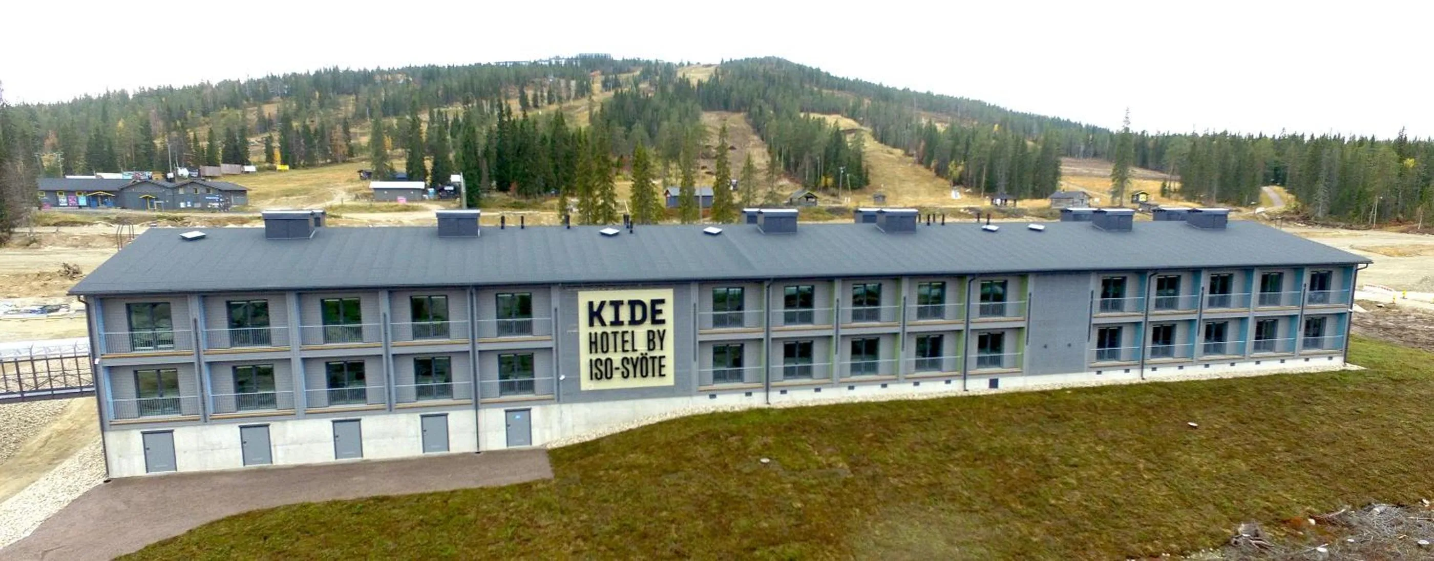 Property building in KIDE hotel by Iso-Syöte