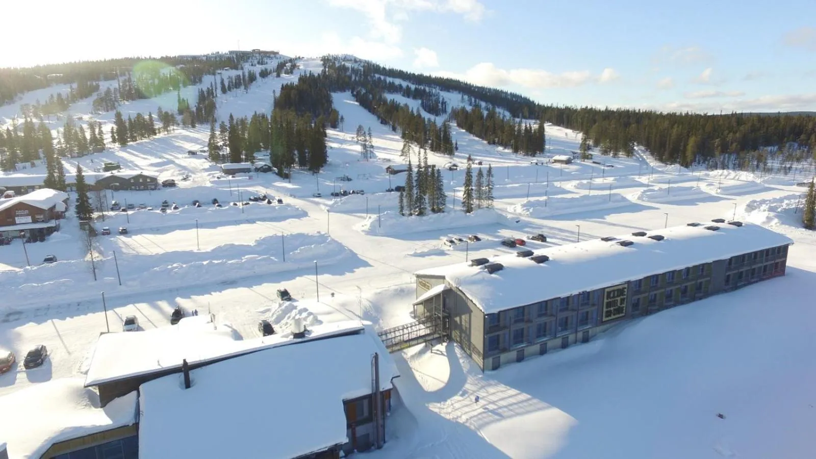 Property building in KIDE hotel by Iso-Syöte