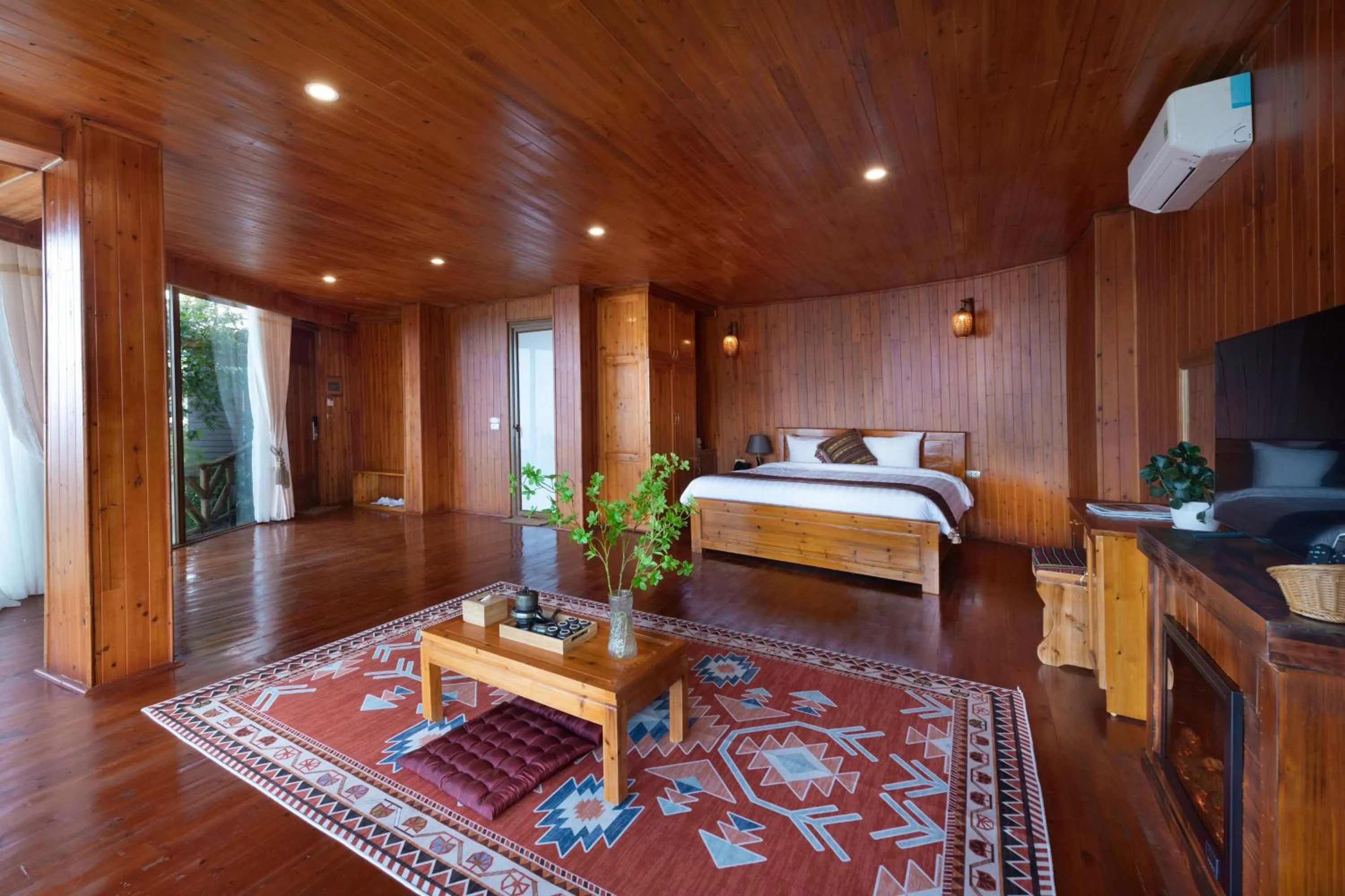 Bed in Heaven Gate O Quy Ho Hotel Sapa