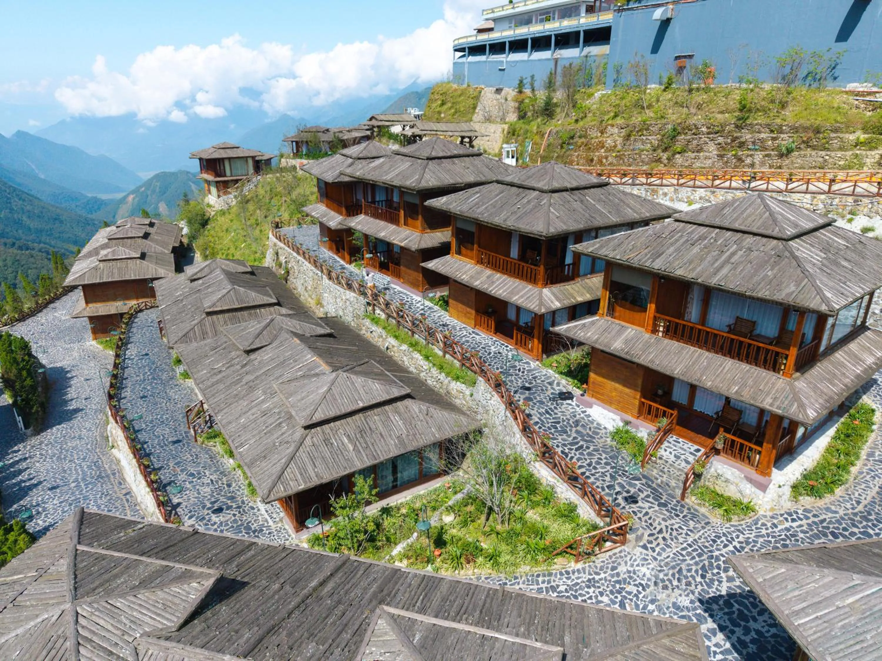 Property building in Heaven Gate O Quy Ho Hotel Sapa