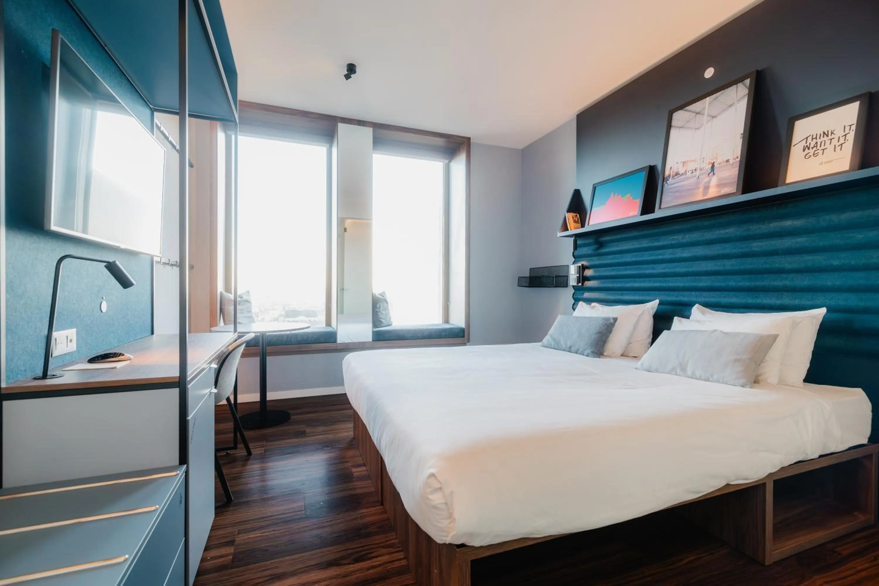 Bed in A-STAY Antwerp