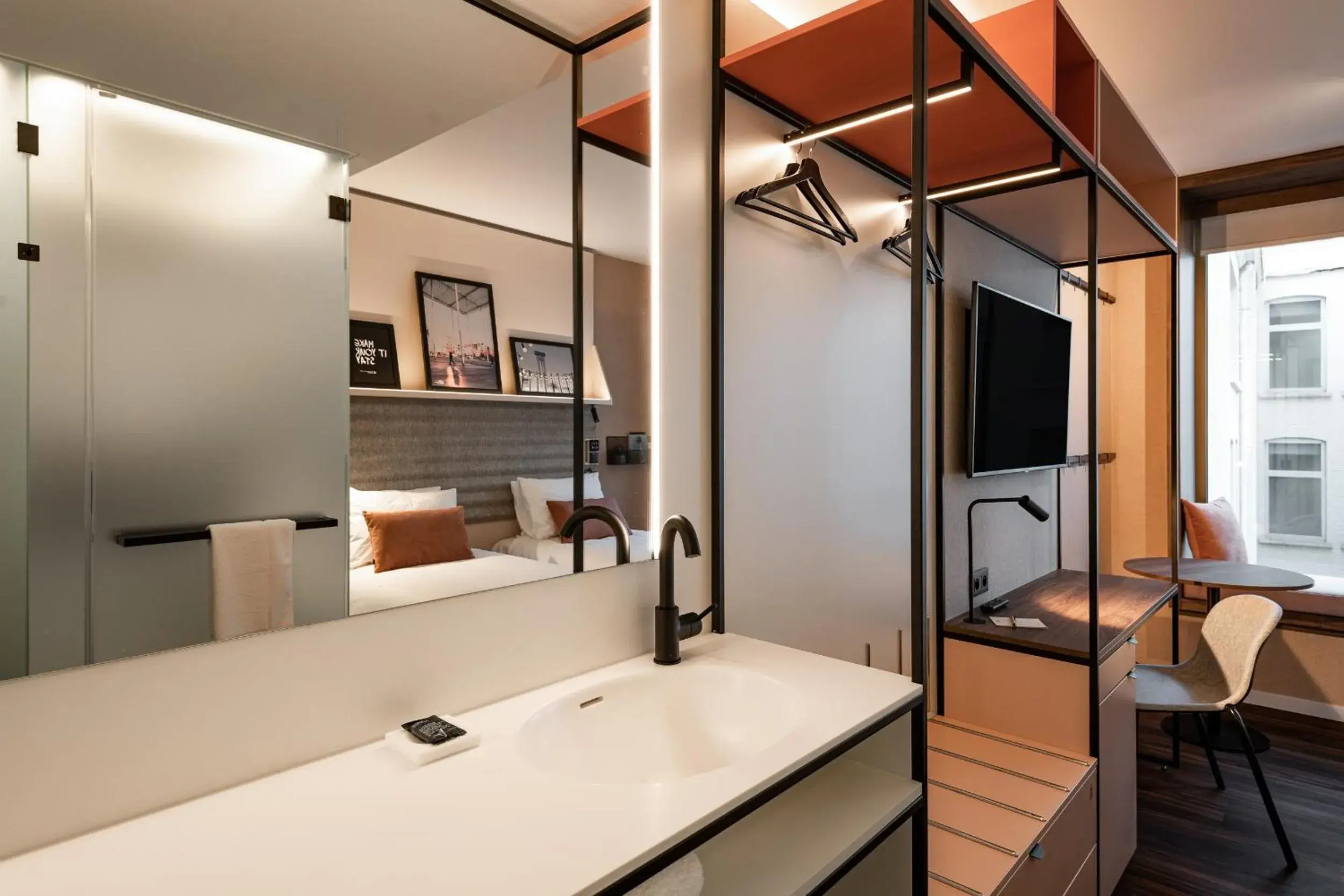 Twin Room in A-STAY Antwerp Twin Room in A-STAY Antwerp