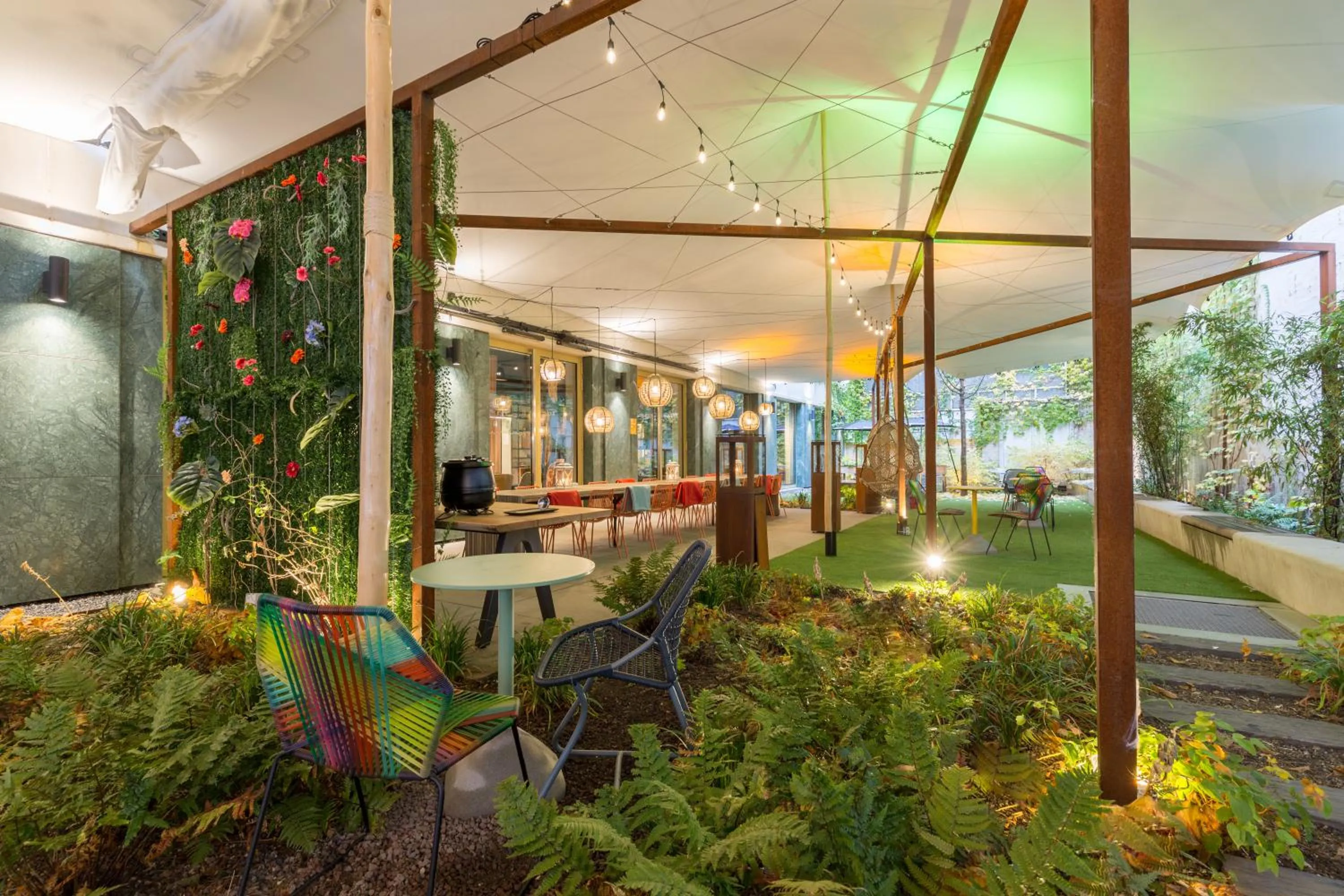 Garden in A-STAY Antwerp