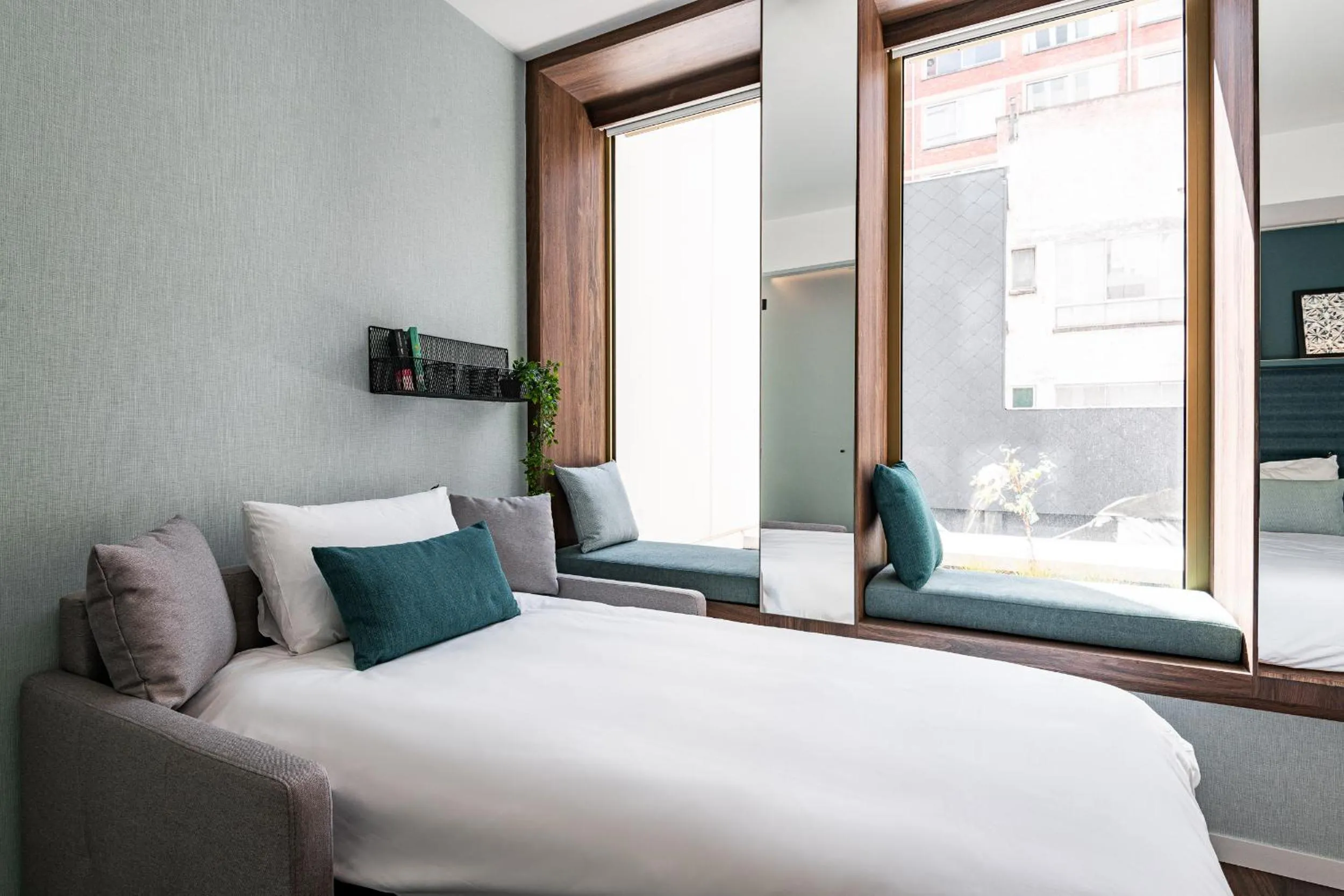 Bed in A-STAY Antwerp