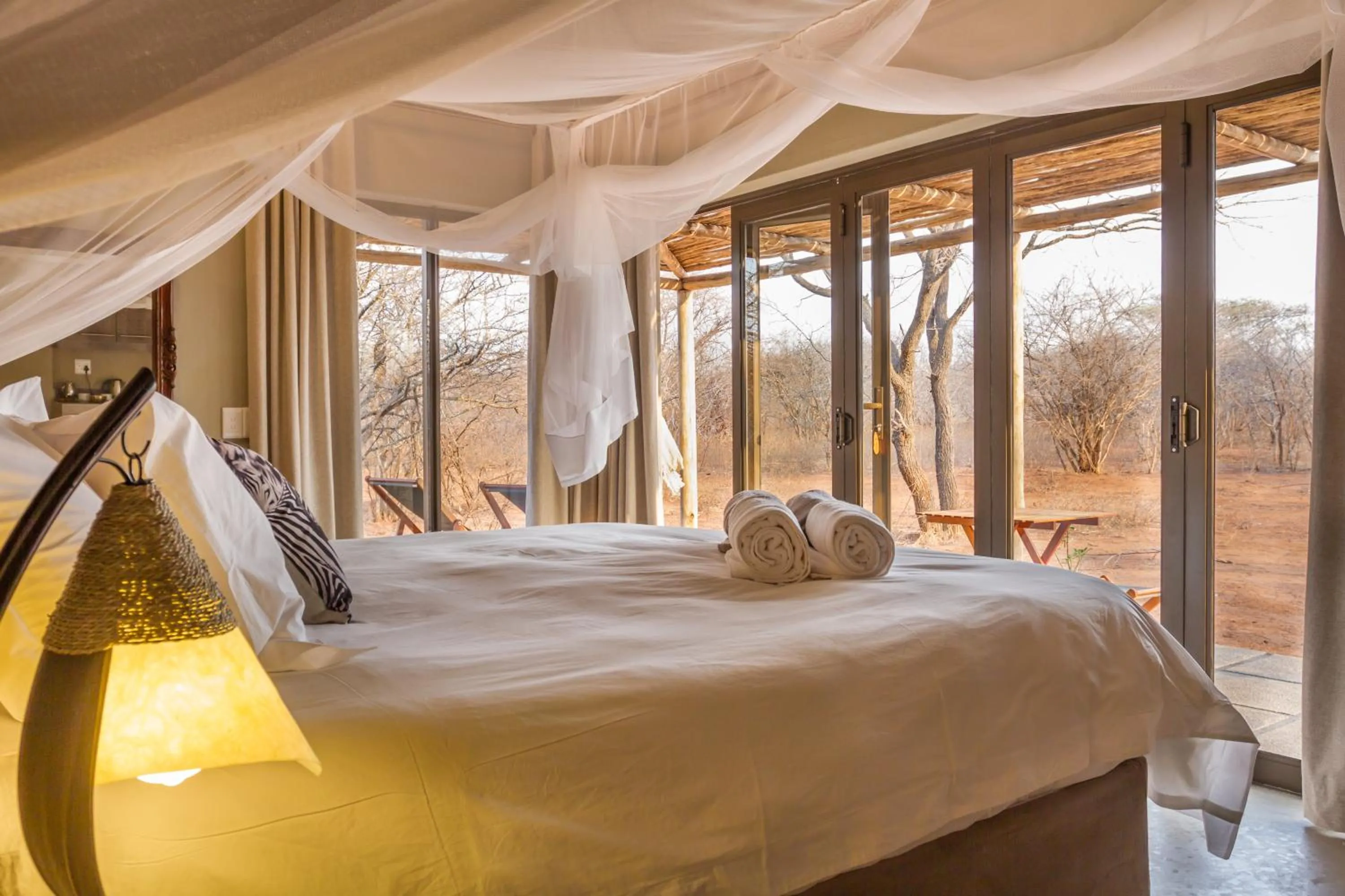 Spring, Bed in Ukuthula Bush Lodge