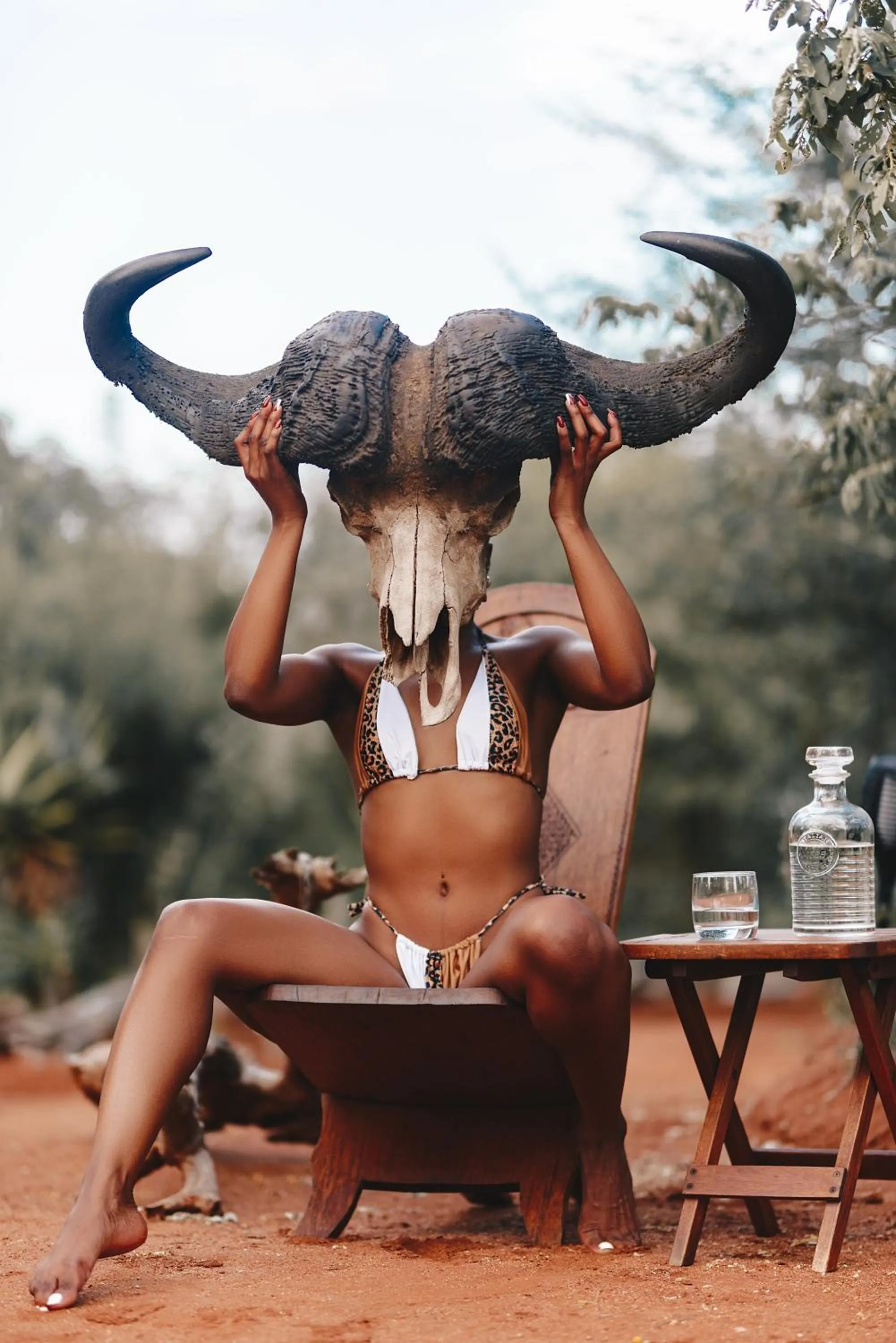 Natural landscape in Ukuthula Bush Lodge