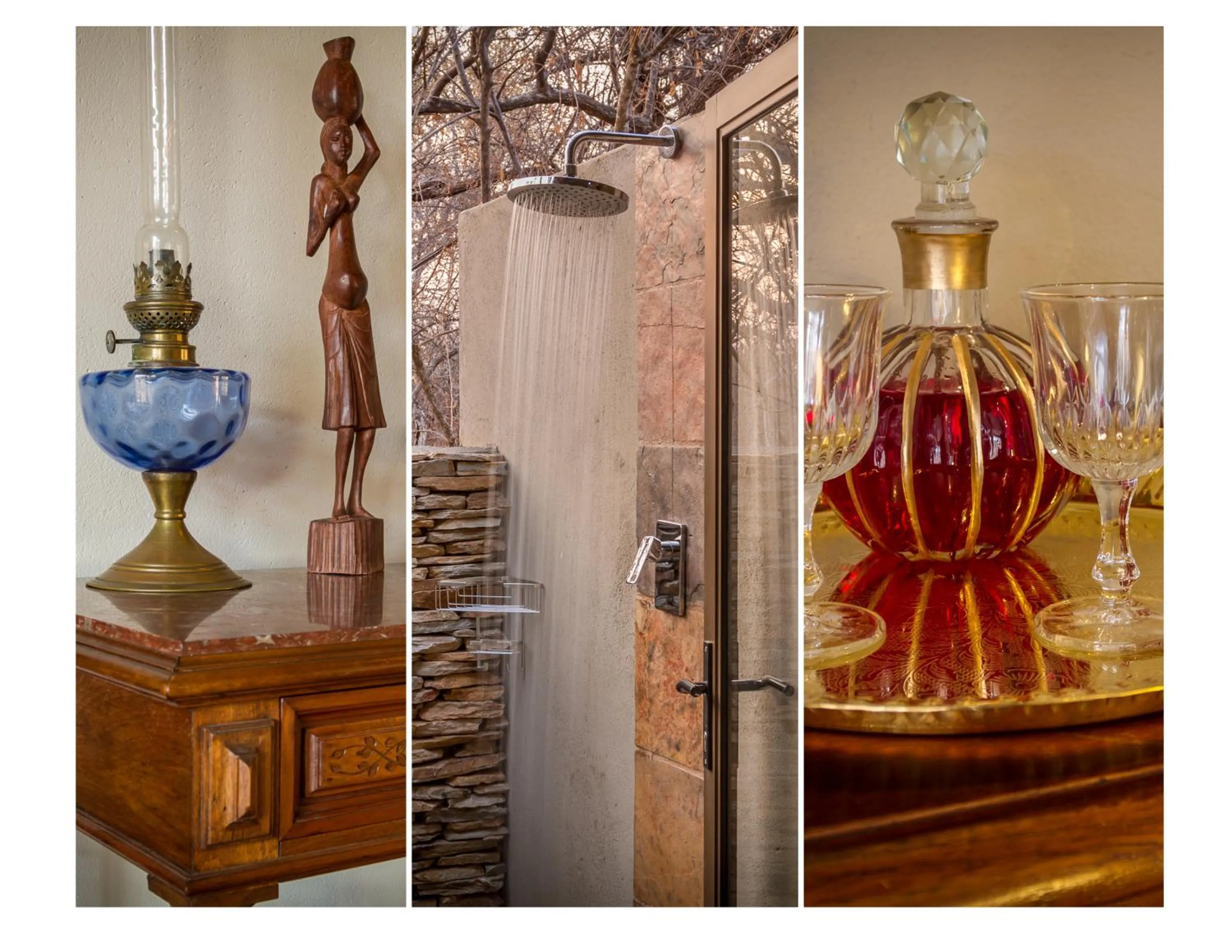 Decorative detail in Ukuthula Bush Lodge