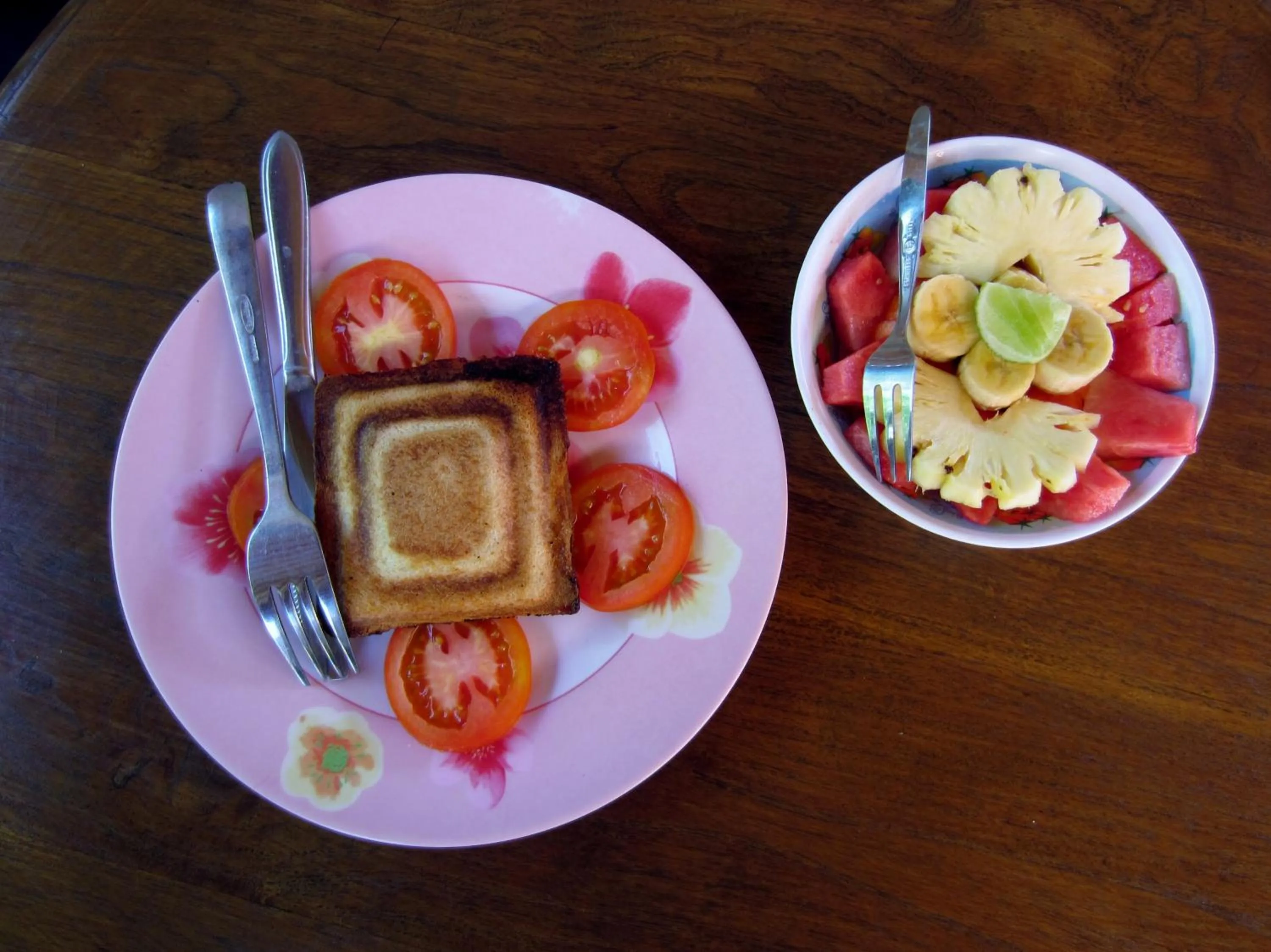 Breakfast in Danasari Homestay