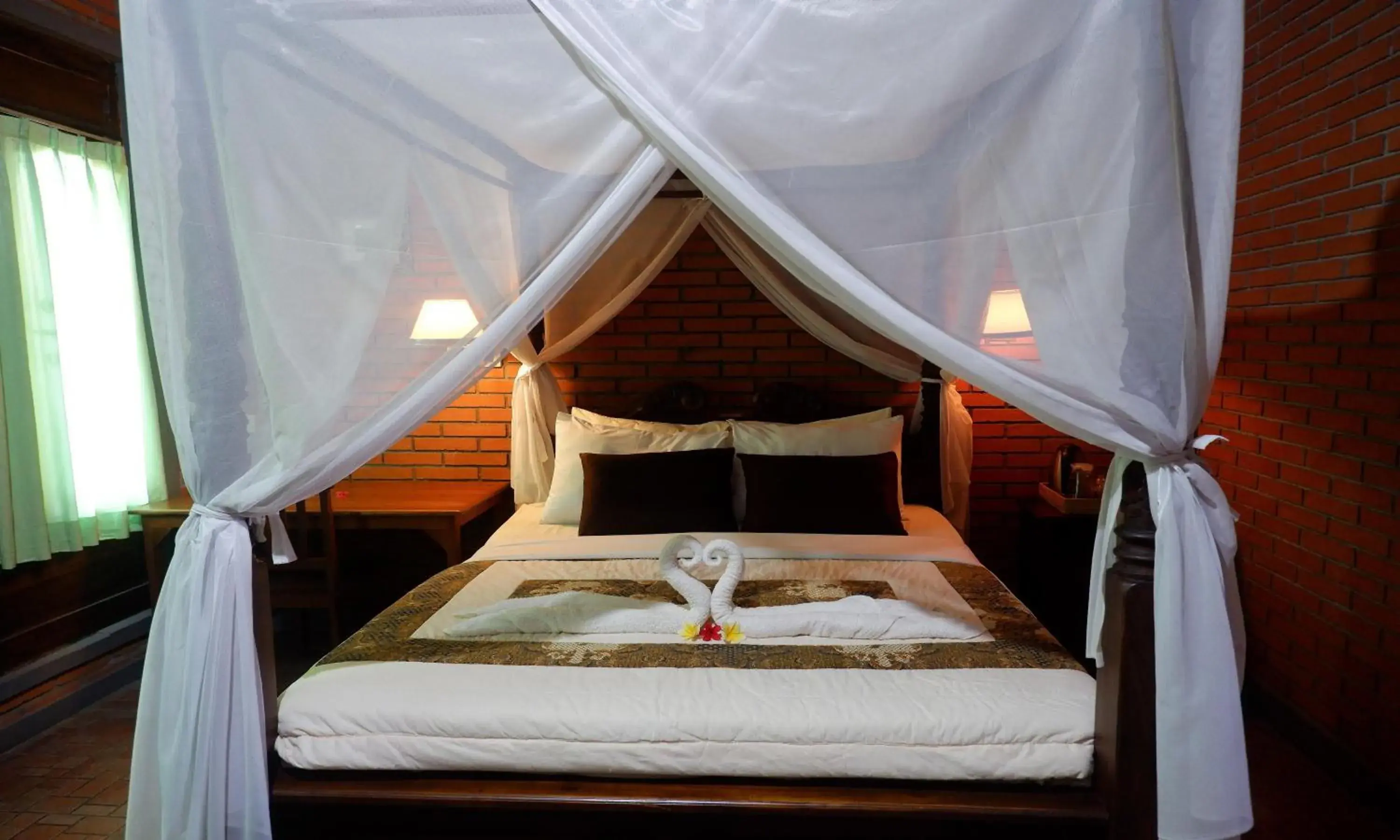 Bed in Danasari Homestay