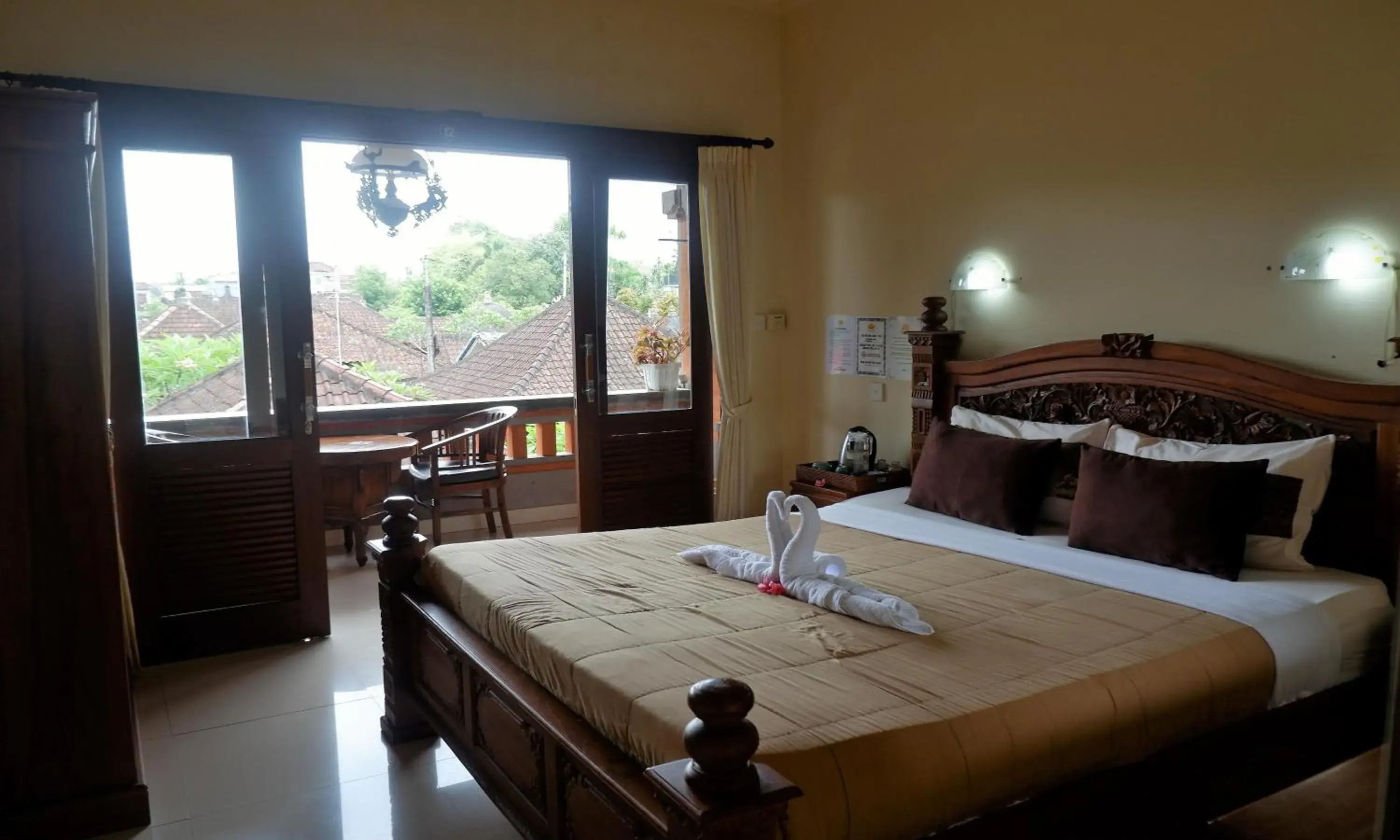 Bed in Danasari Homestay