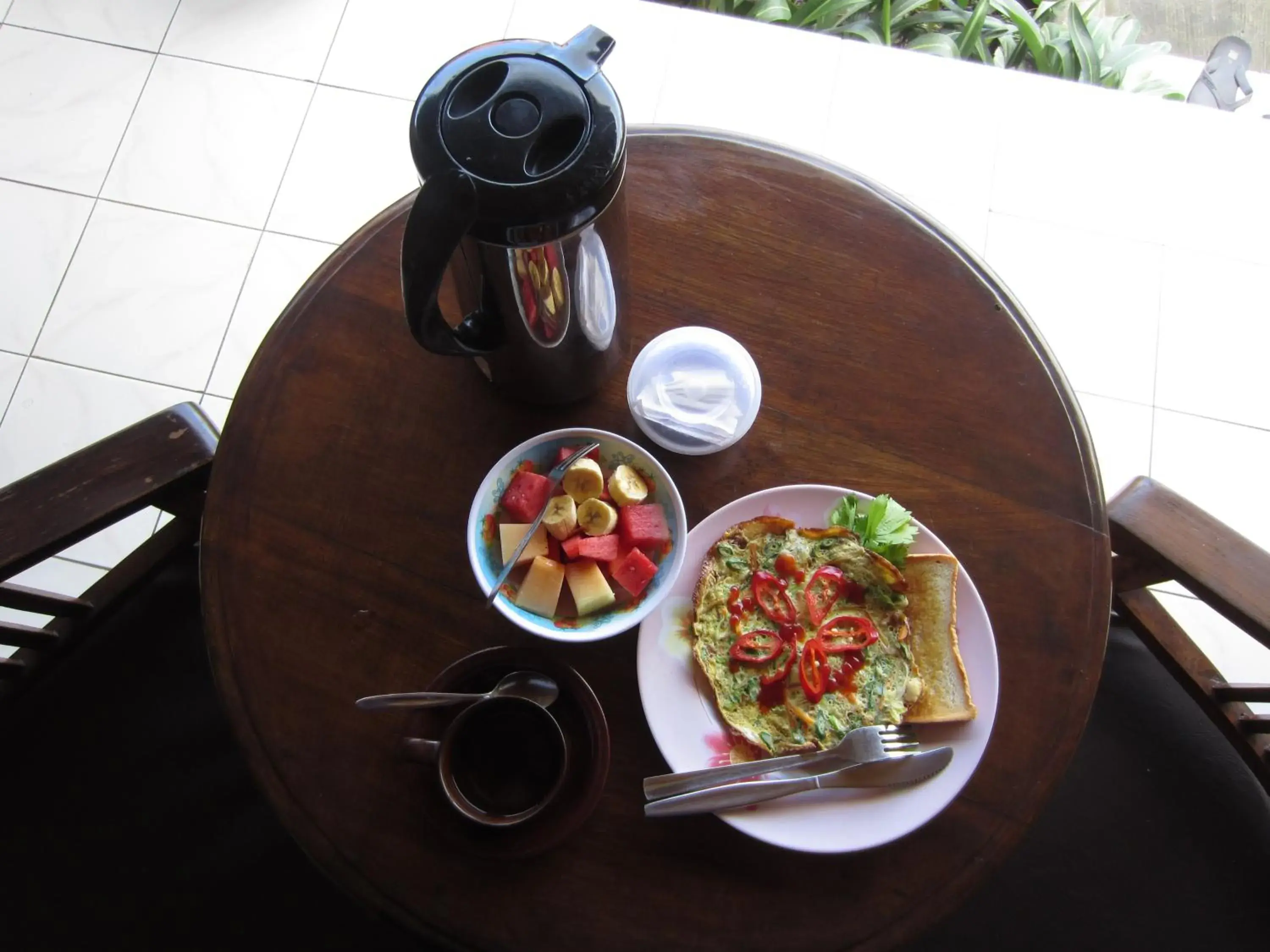 Breakfast in Danasari Homestay
