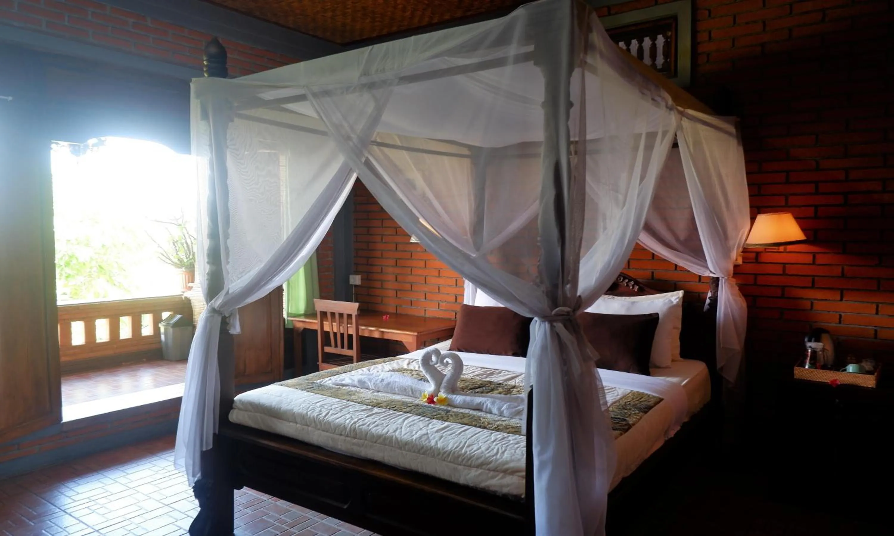 Bed in Danasari Homestay