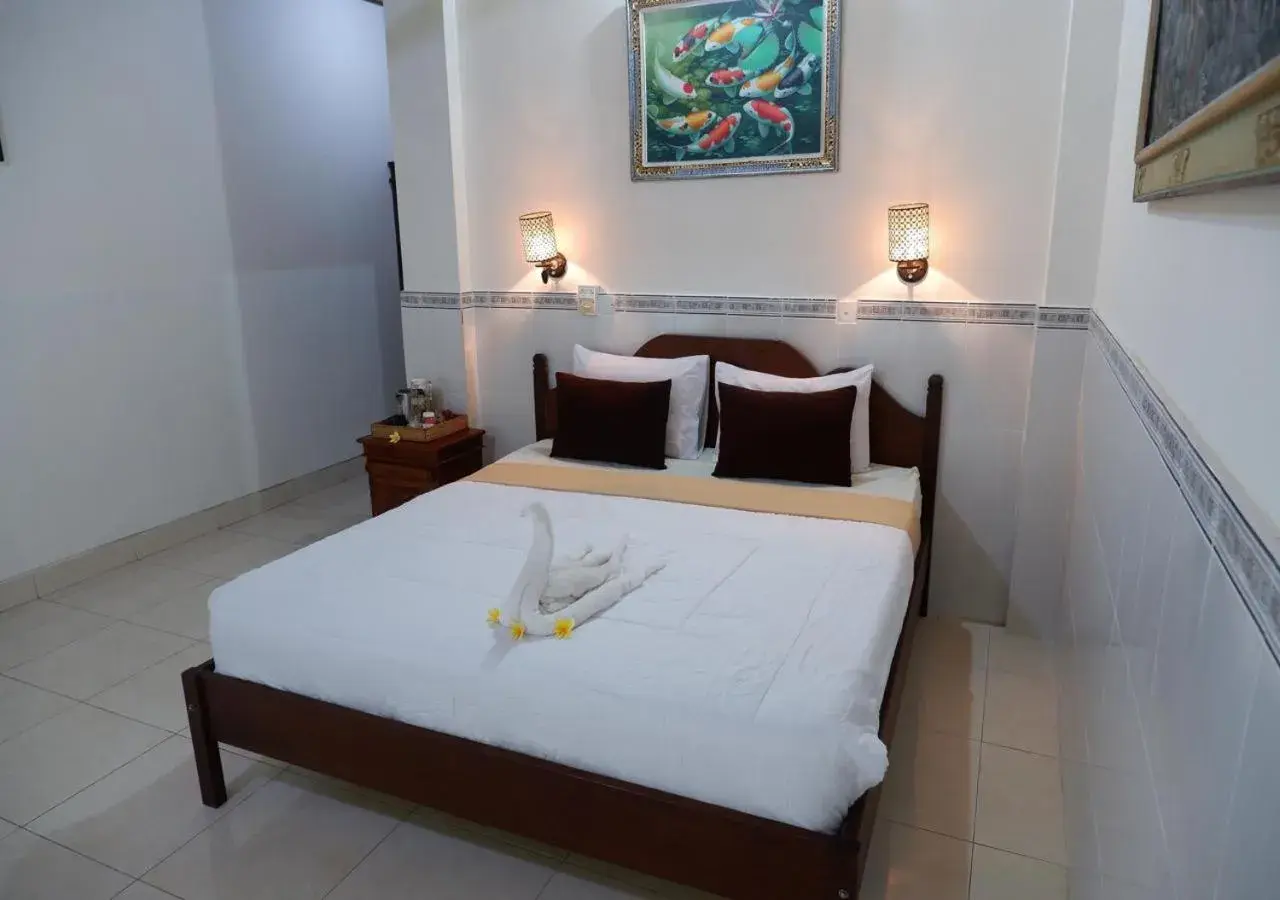 Bed in Danasari Homestay