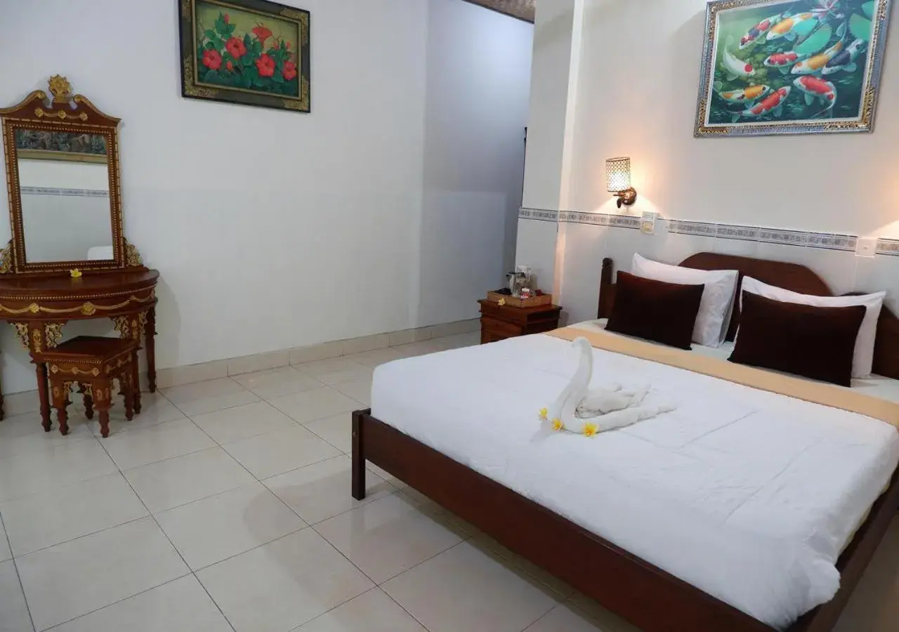 Bed in Danasari Homestay